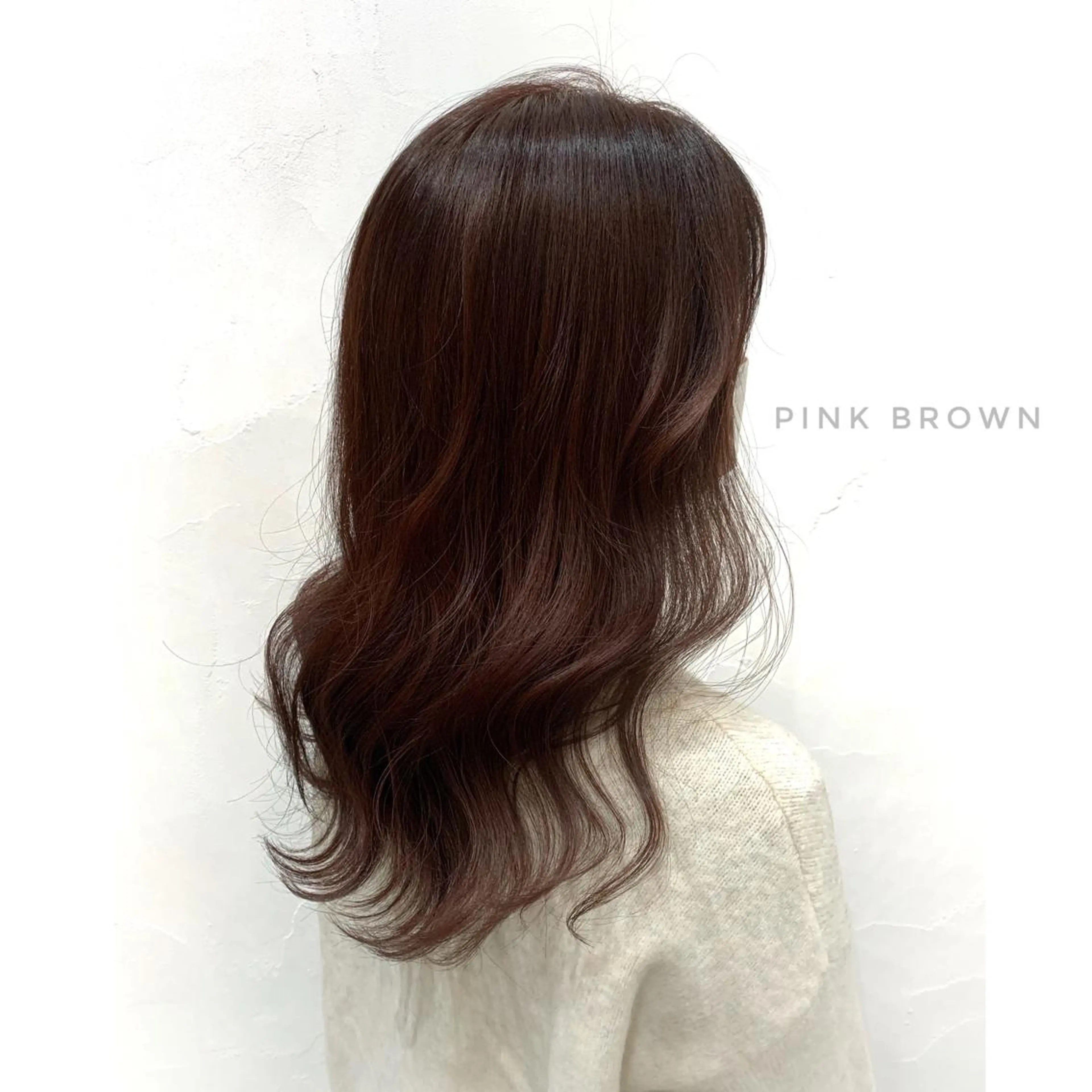 ロング ピンクブラウン LITTLE _KATOのヘアスタイル