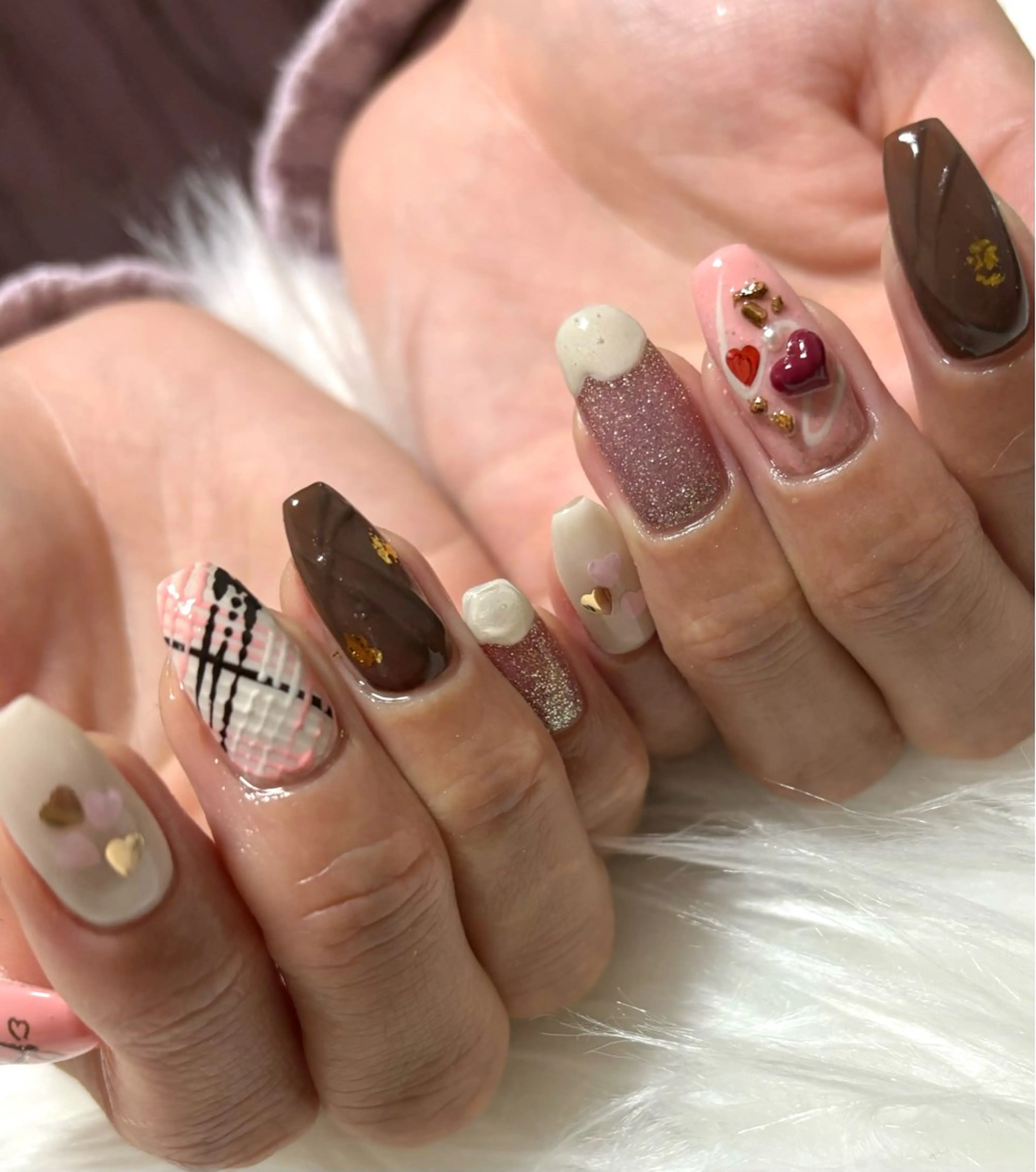 ネイル ハンドネイル nail salon HIRUKANAのネイルデザイン