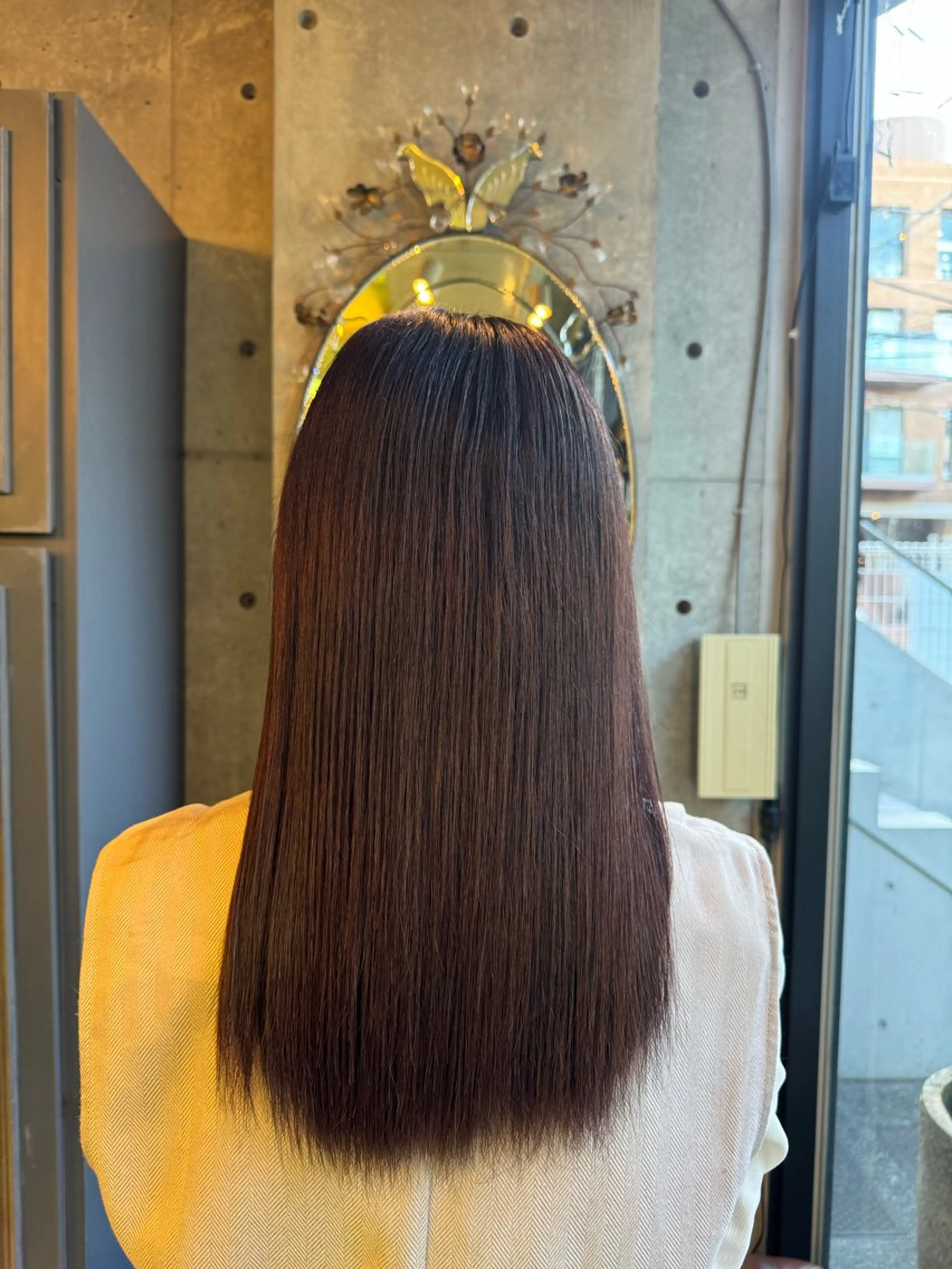 ロング カラー Y U K Iのヘアスタイル