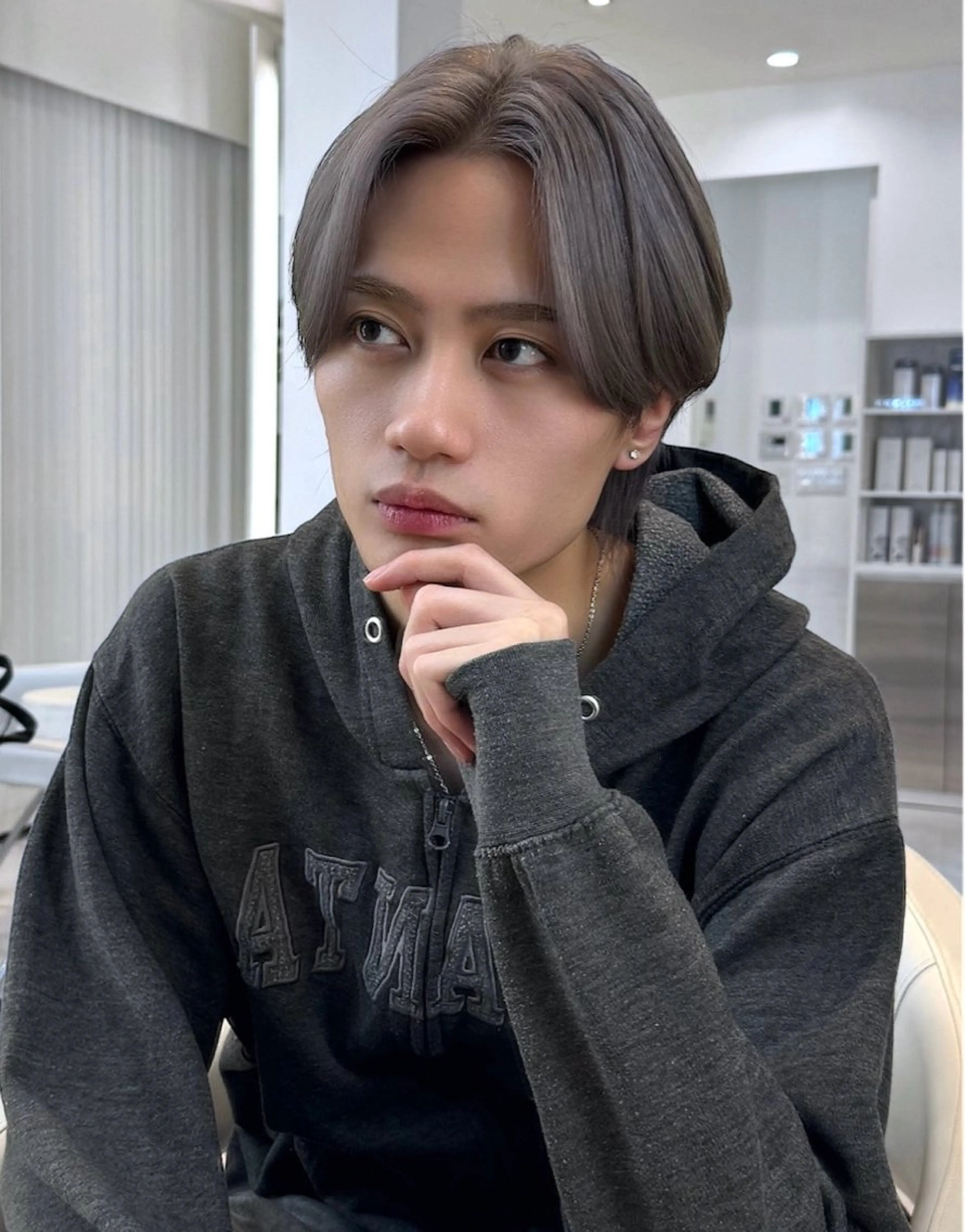 カラー メンズ メンズブリーチ ブリーチ miuru/網紅ヘア 🇨🇳レイヤーのヘアスタイル