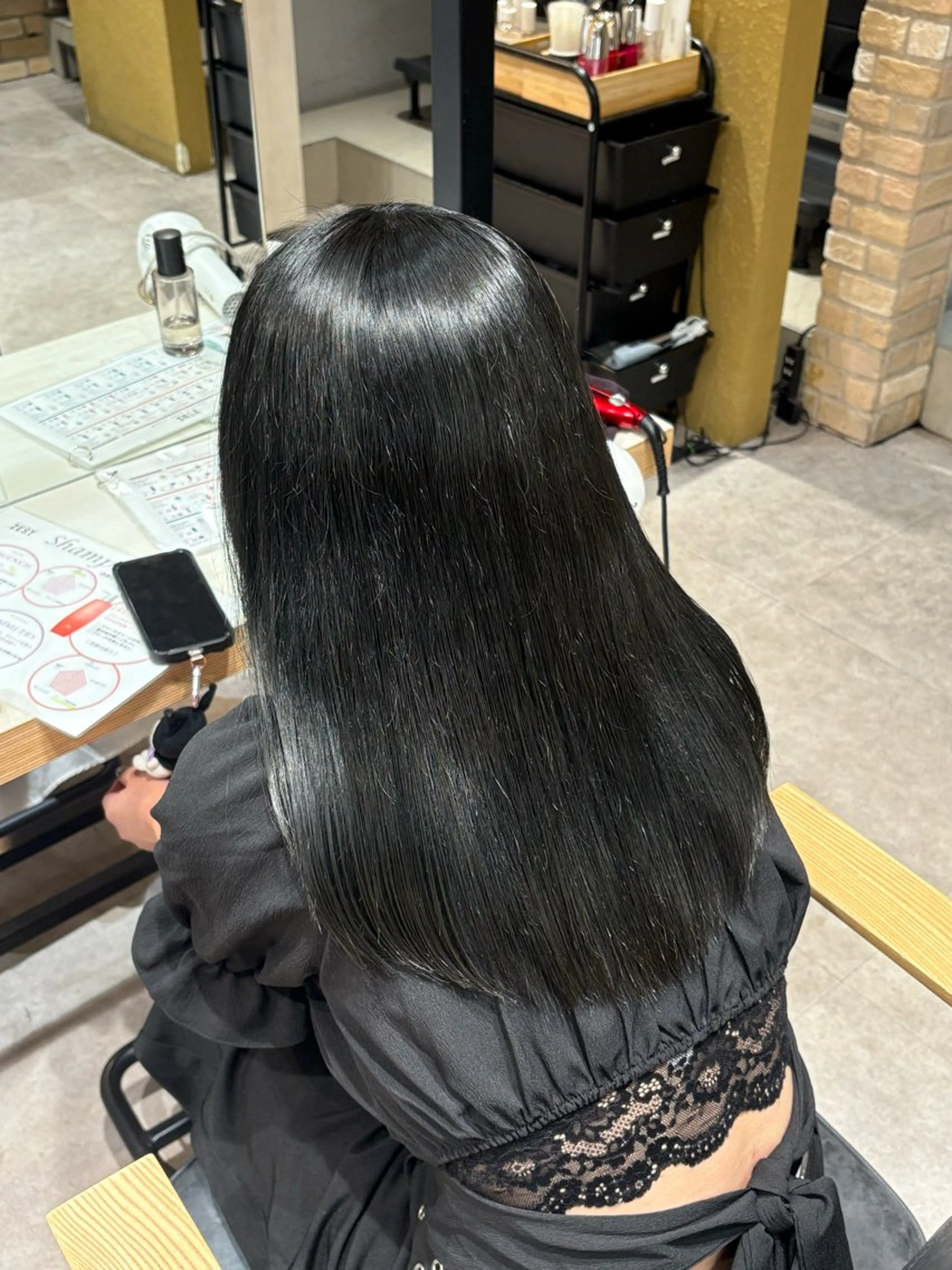 【マッシュ・センターパート限定】【レイヤー・ボブカット・ワンレン限定】カット➕プレミアム髪質改善トリートメント✨️の写真