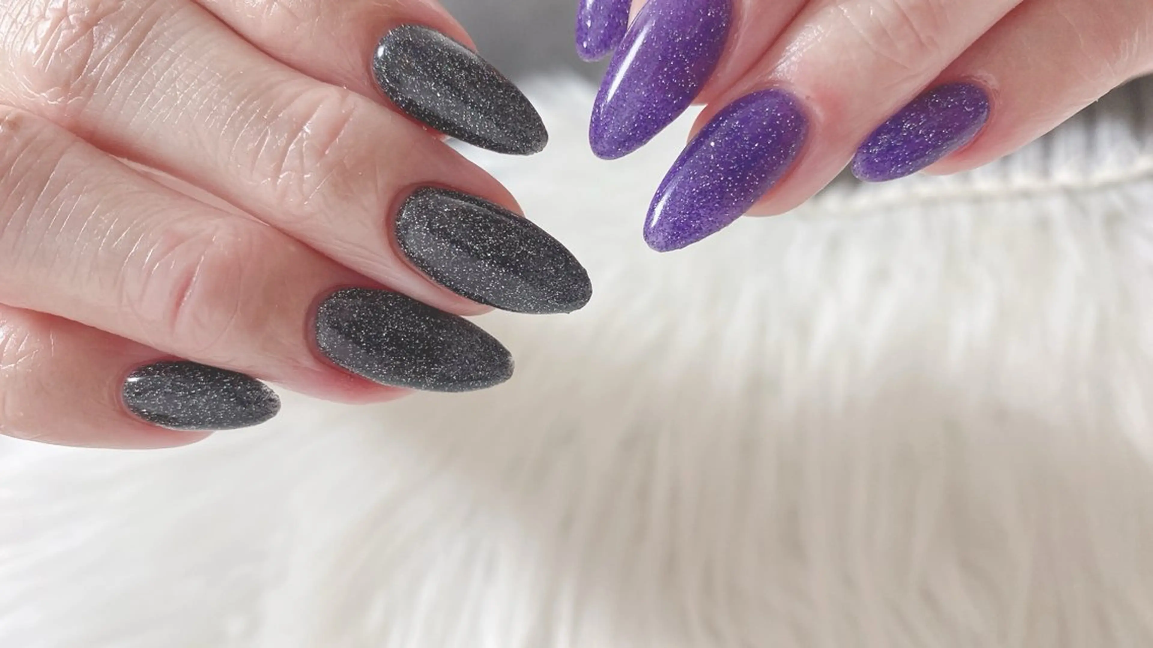 ネイル チークネイル フラッシュネイル フレンチネイル ガラスフレンチ グラデーション ハンドネイル オーシャン スカルプネイルサロンのネイルデザイン