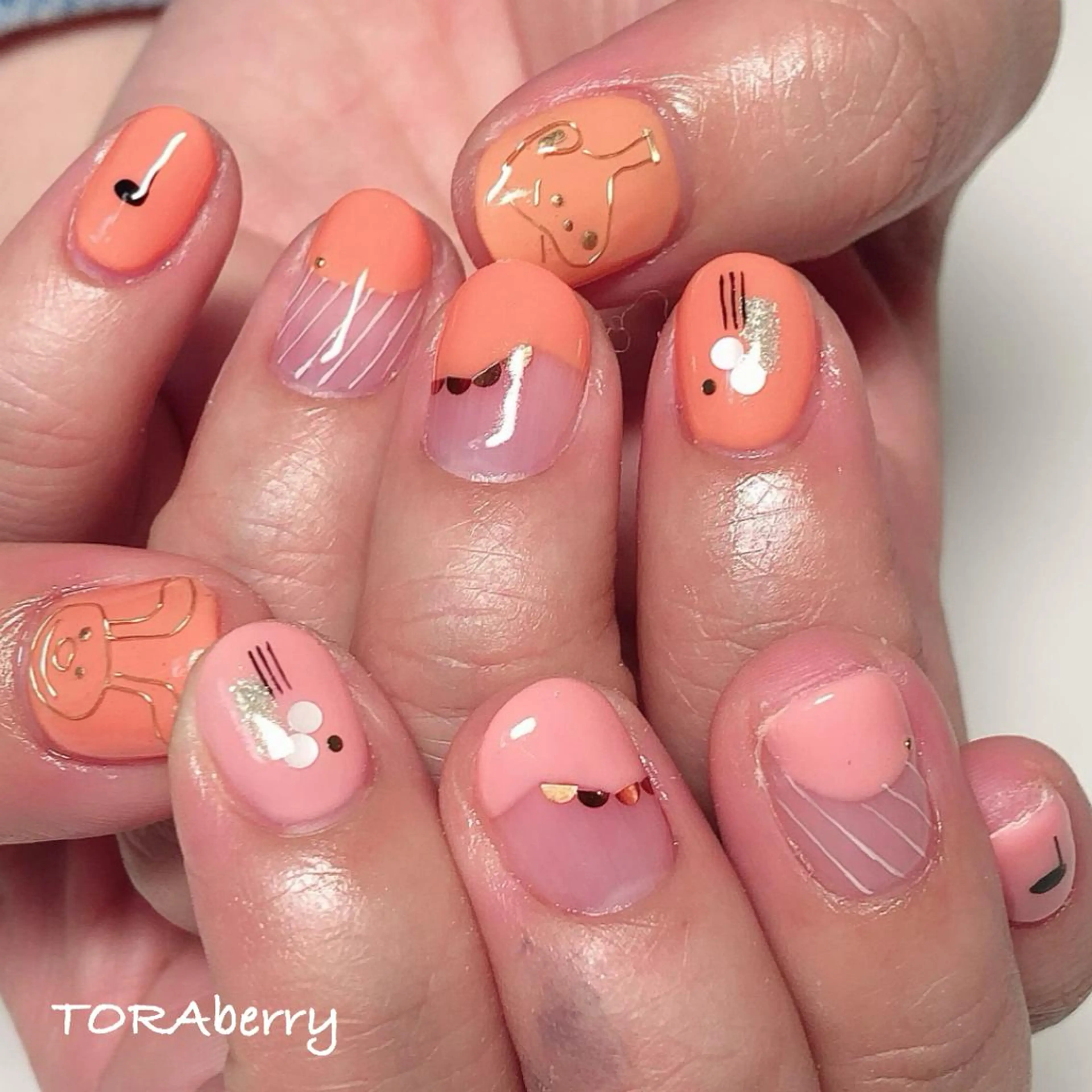 ネイル ハンドネイル ネイリスト なつみのネイルデザイン