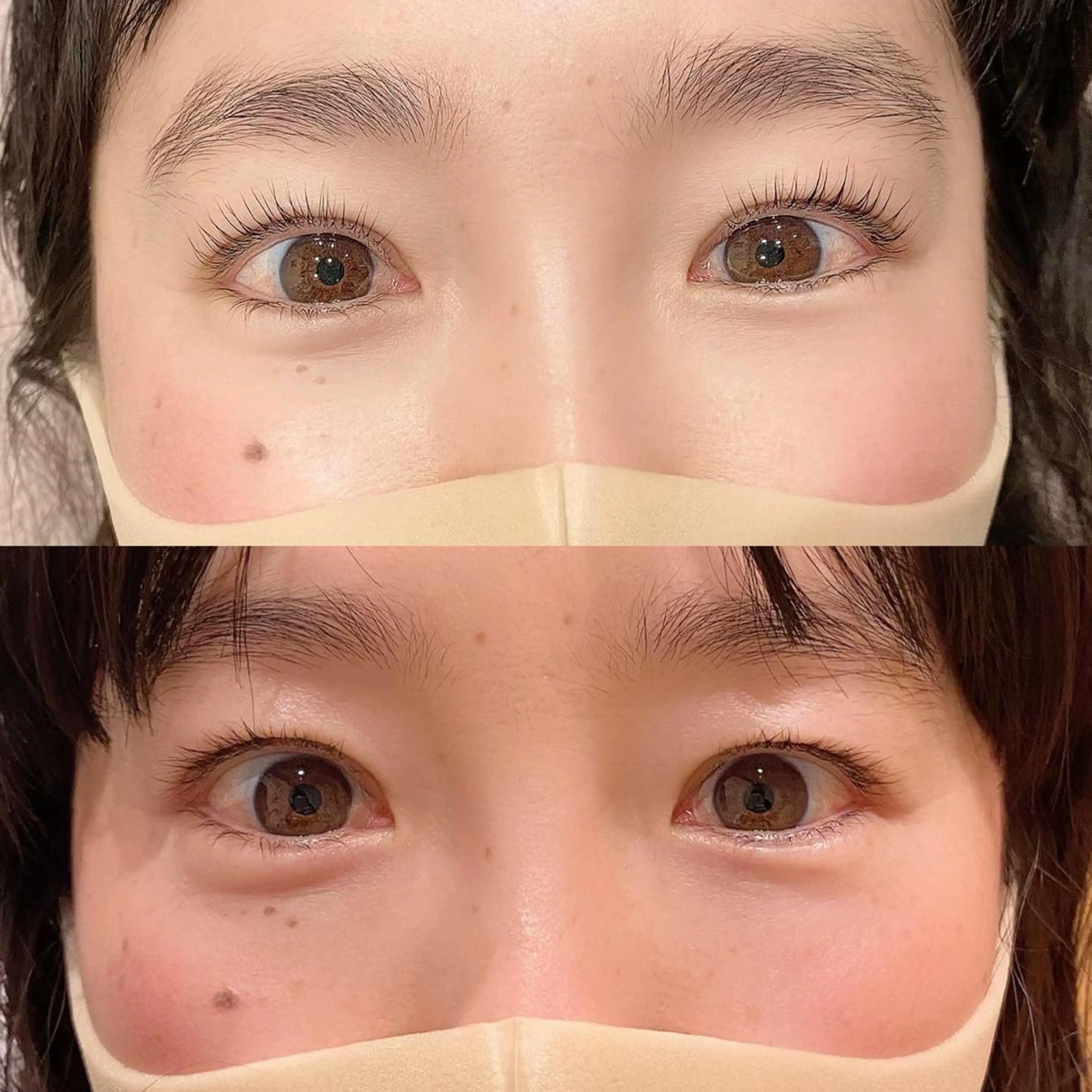 マツエク・マツパ パリジェンヌラッシュリフト （muro by mieux）bloom  lash所属・☆ sakiのマツエク・マツパデザイン