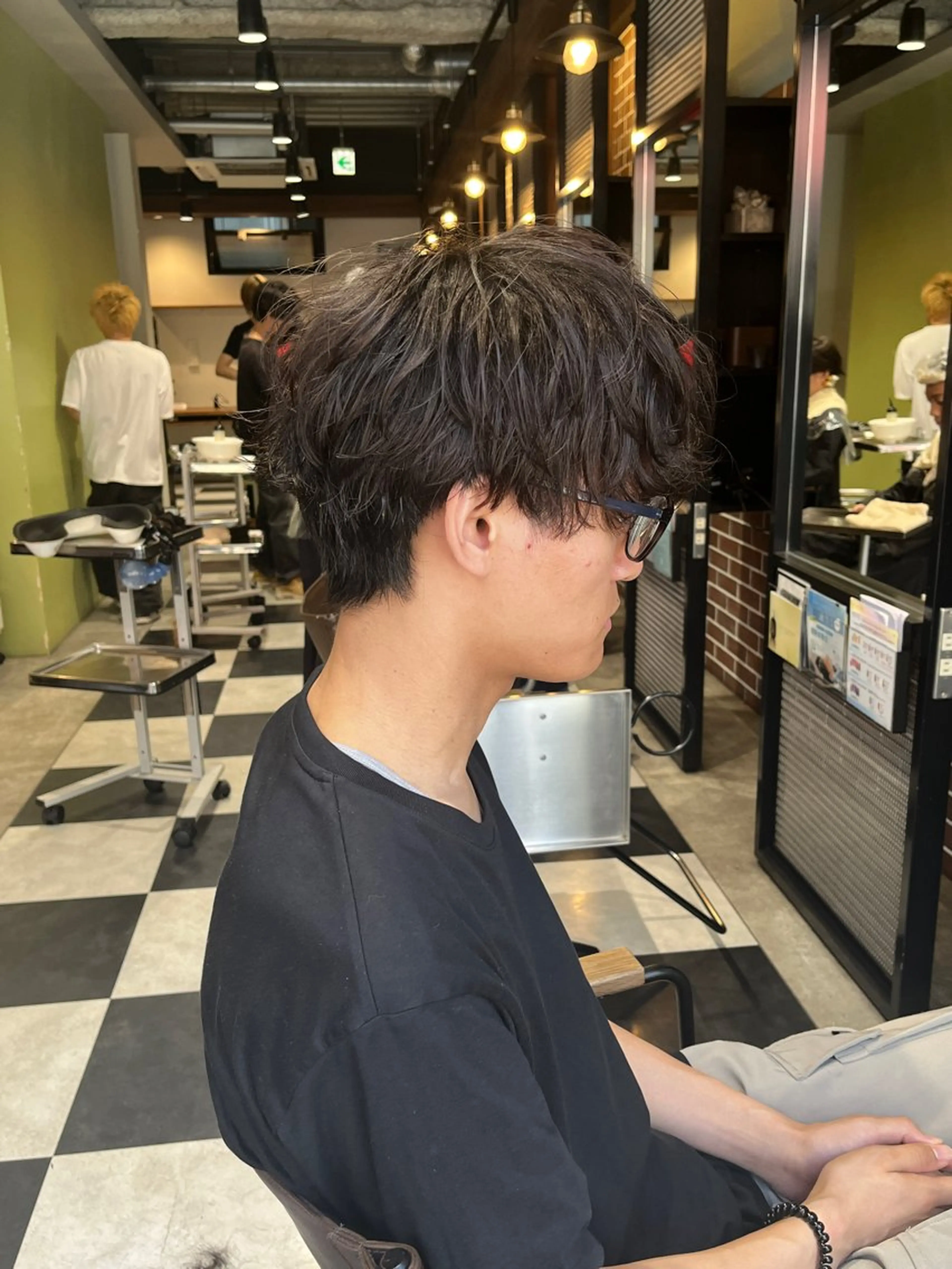 ショート パーマ メンズ カット パーマ 🎧メンズパーマ特化 /RUI🎧のヘアスタイル