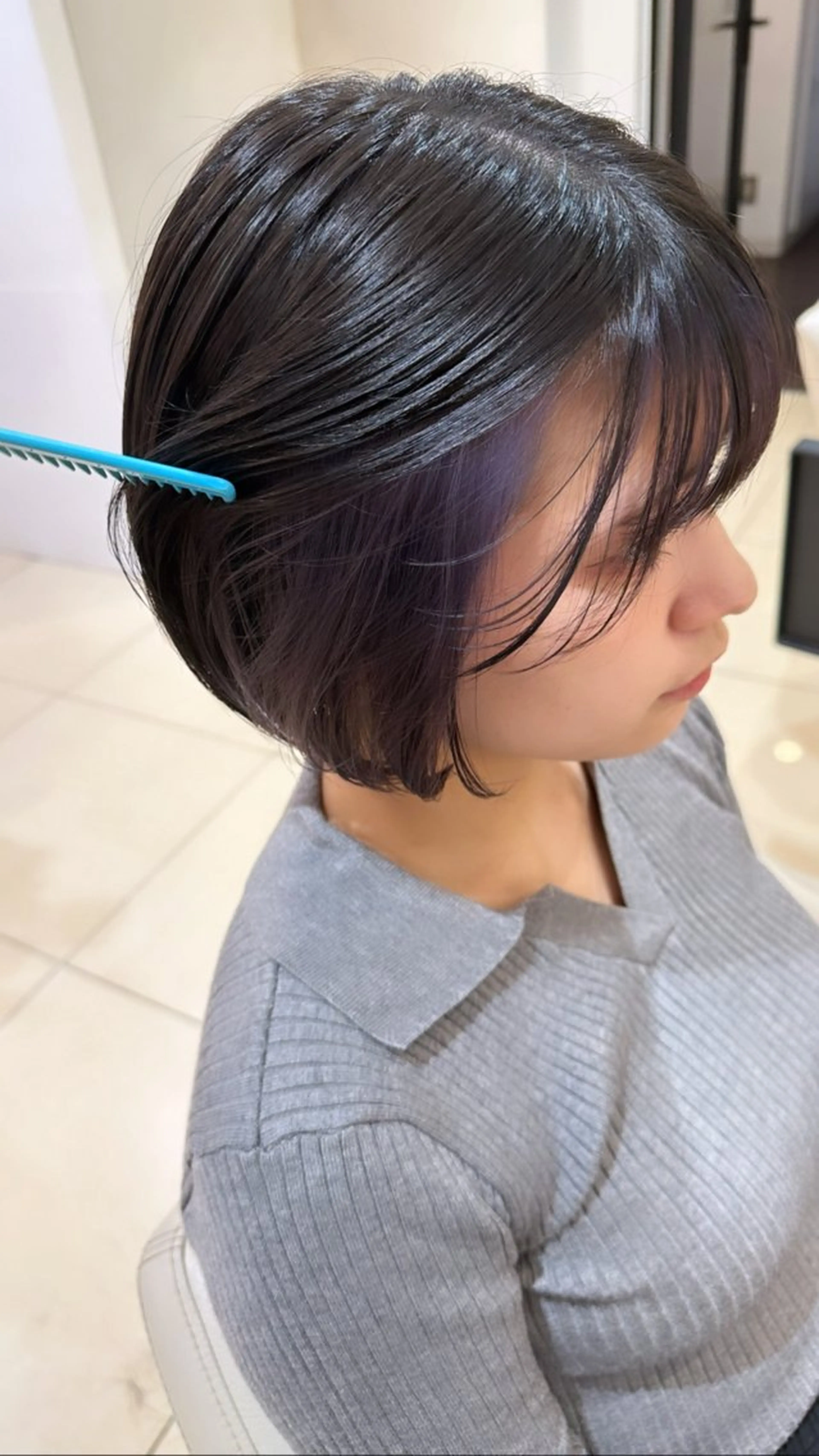 ショート カラー 柔らか透明感カラー/ 内田圭祐のヘアスタイル