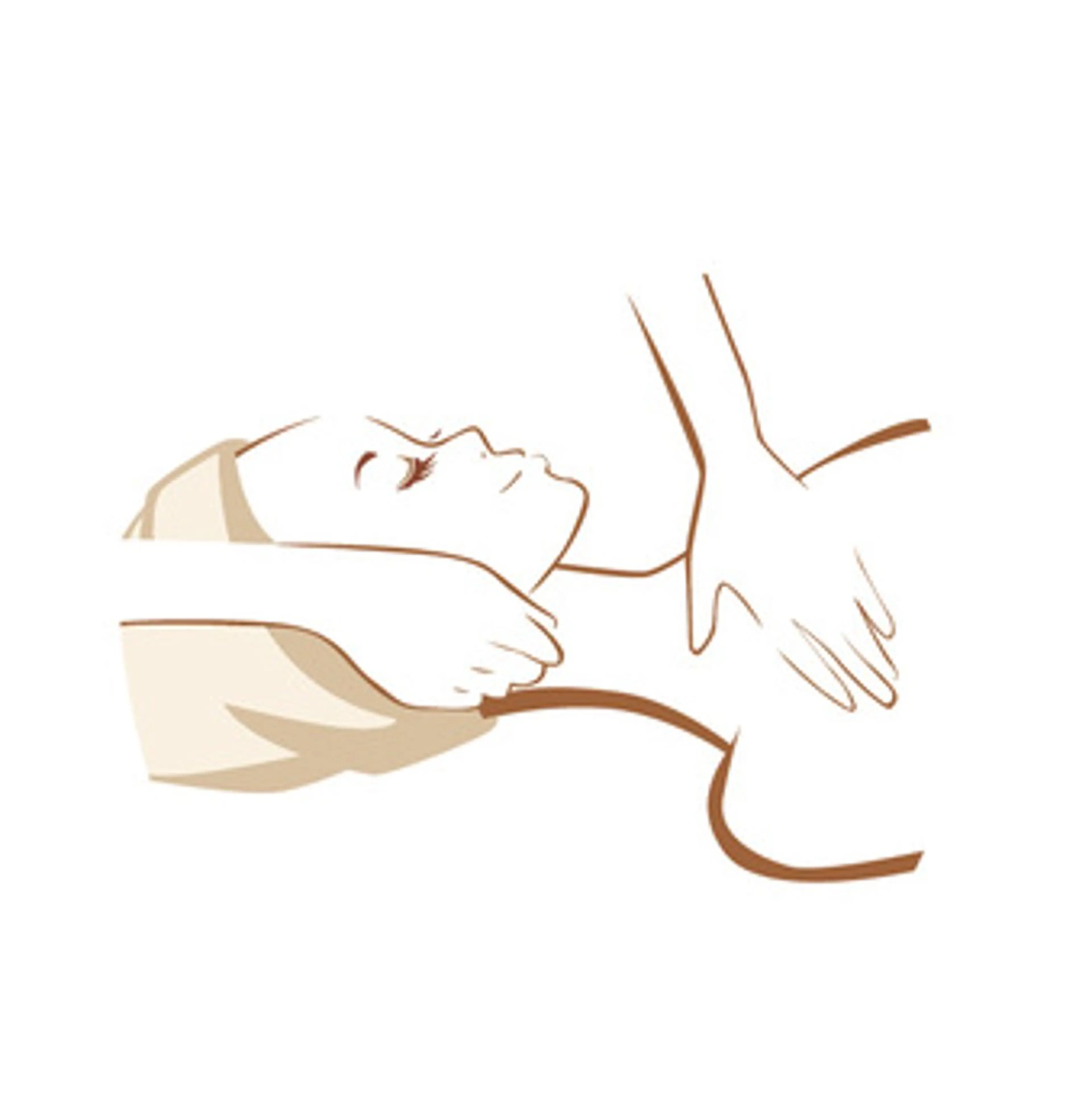 デコルテマッサージの写真