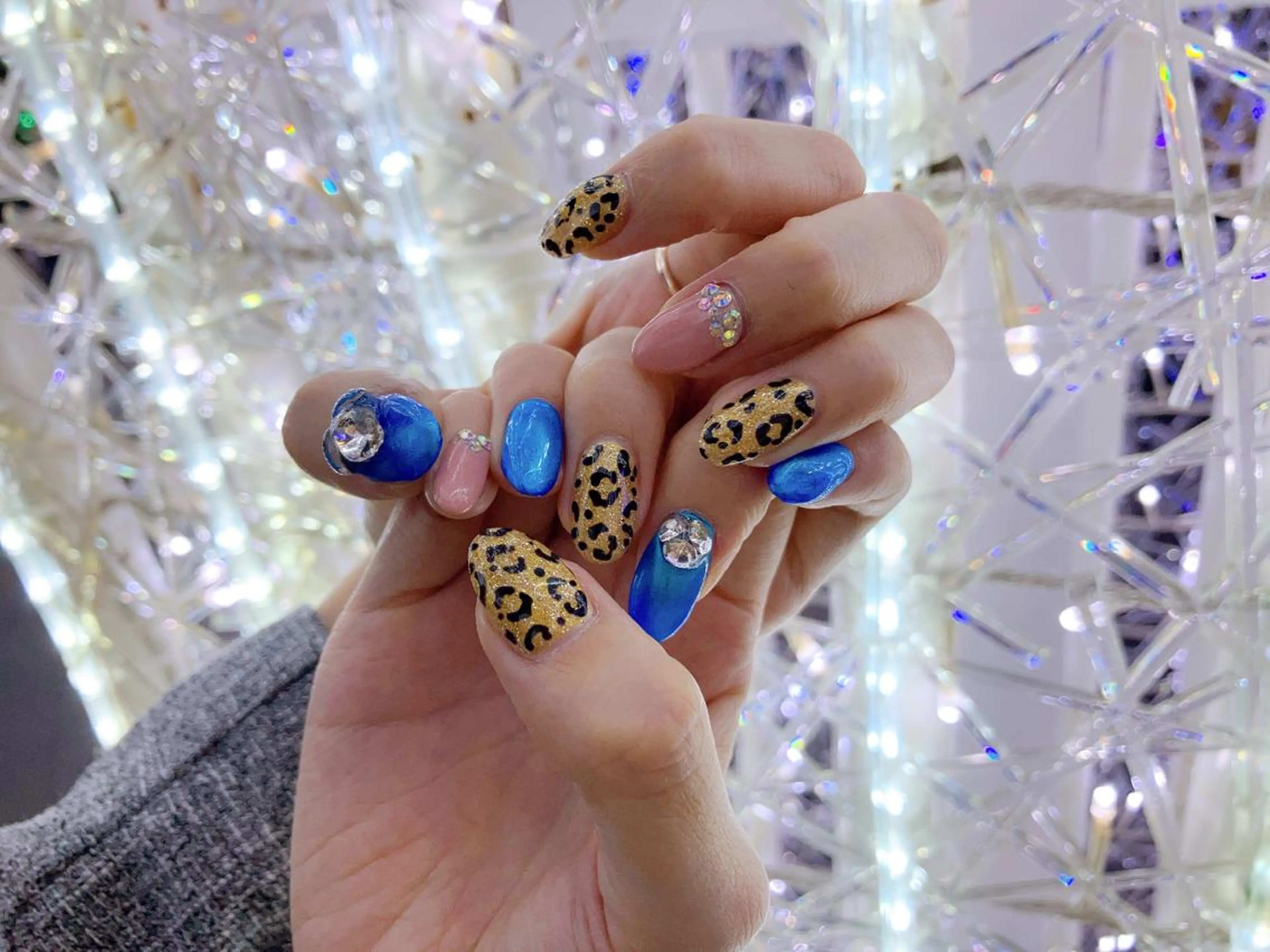 セミロング ハンドネイル ハンドケア 💜MIYA nail川崎店のネイルデザイン