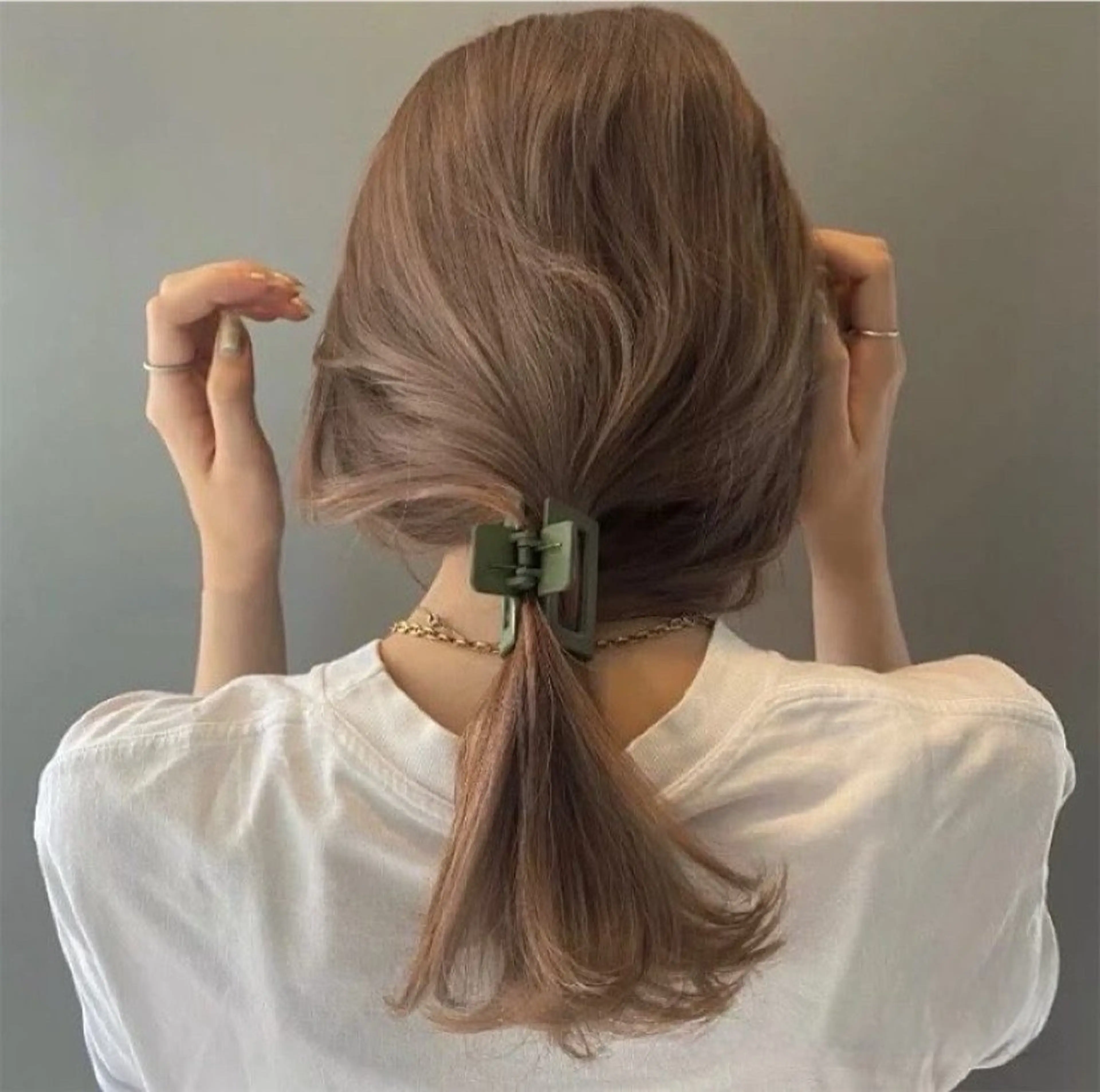 セミロング トリートメント ヘアカラー 透明感カラー/ 似合わせヘア/まなみのヘアスタイル