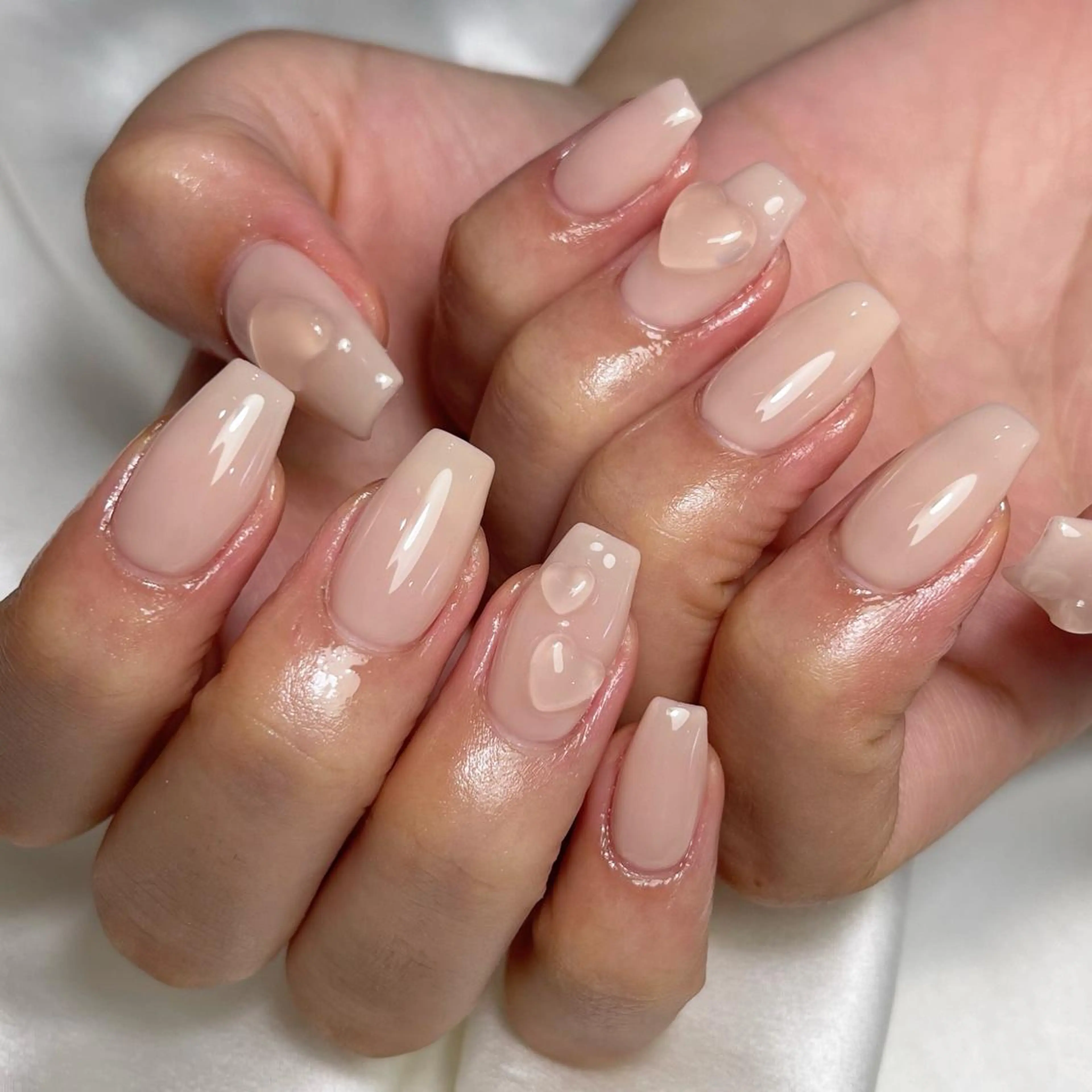 ミディアム ネイル ハンドネイル richeri beautyのエステ・リラクイメージ