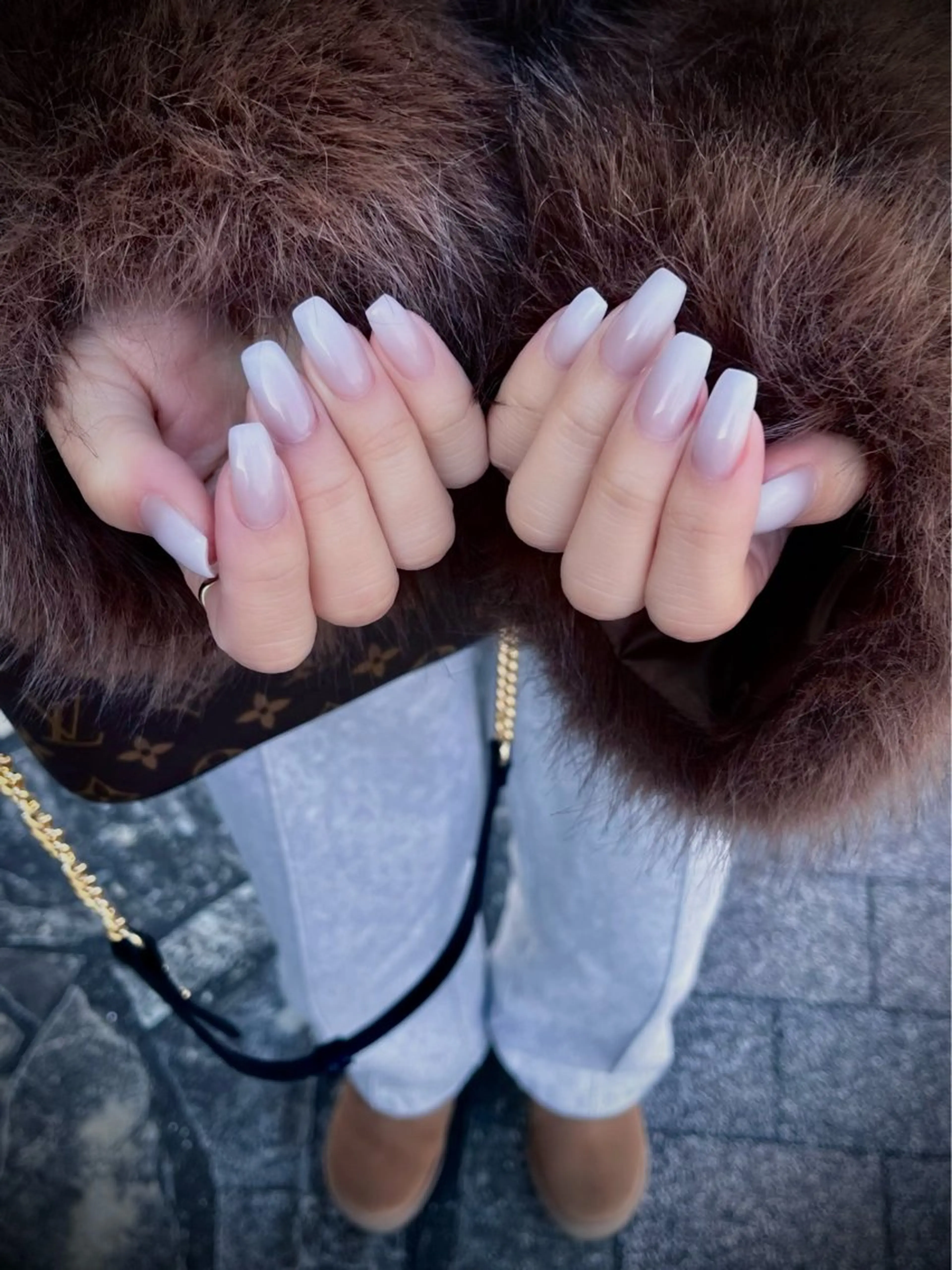 ネイル キラキラネイル マグネットネイル ワンカラーネイル スカルプネイル ワンホンネイル nine.🦋 YUKOのネイルデザイン