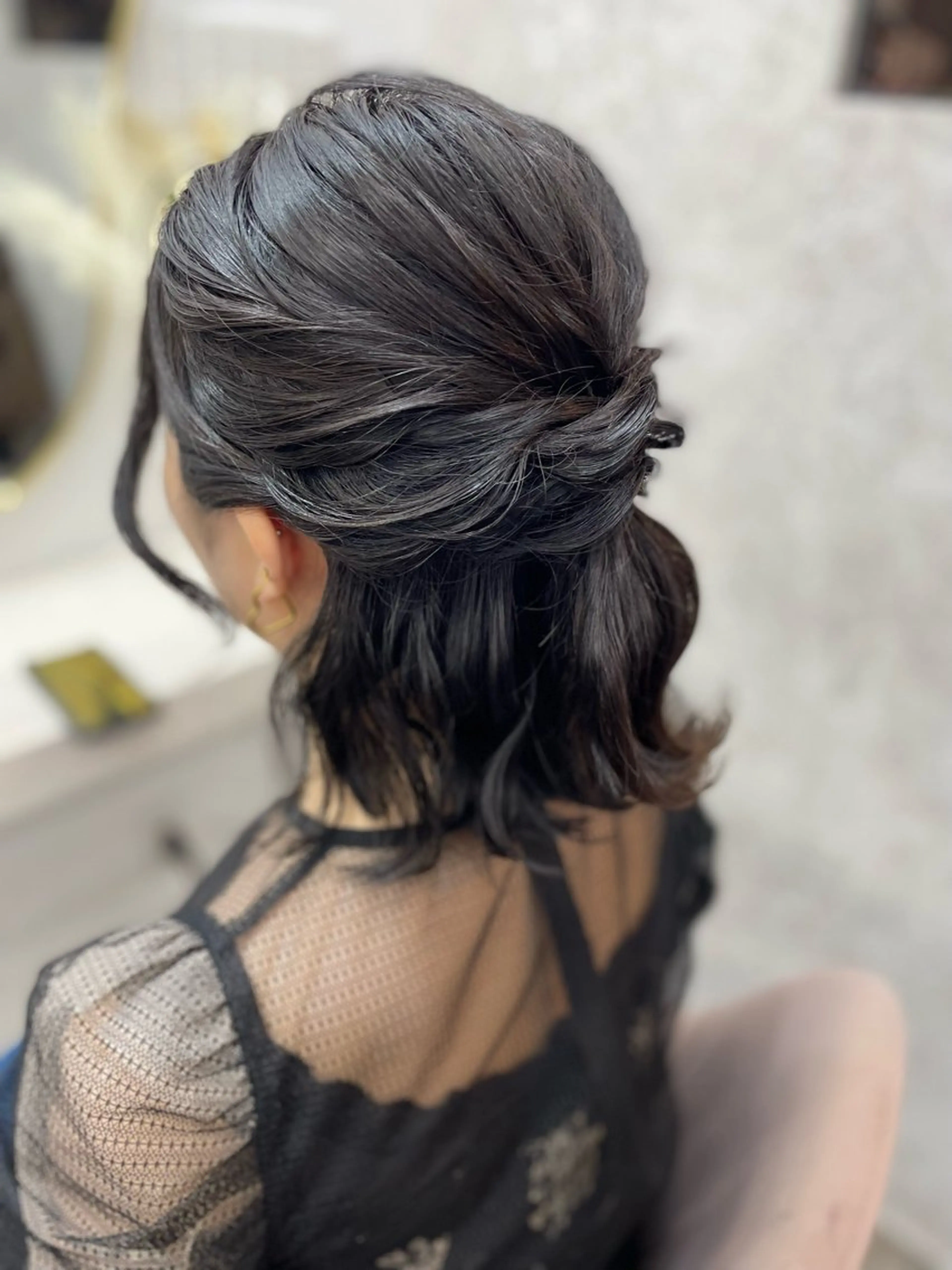 ヘアアレンジ 🍀みちか🍀 lovis💕モデルのヘアスタイル