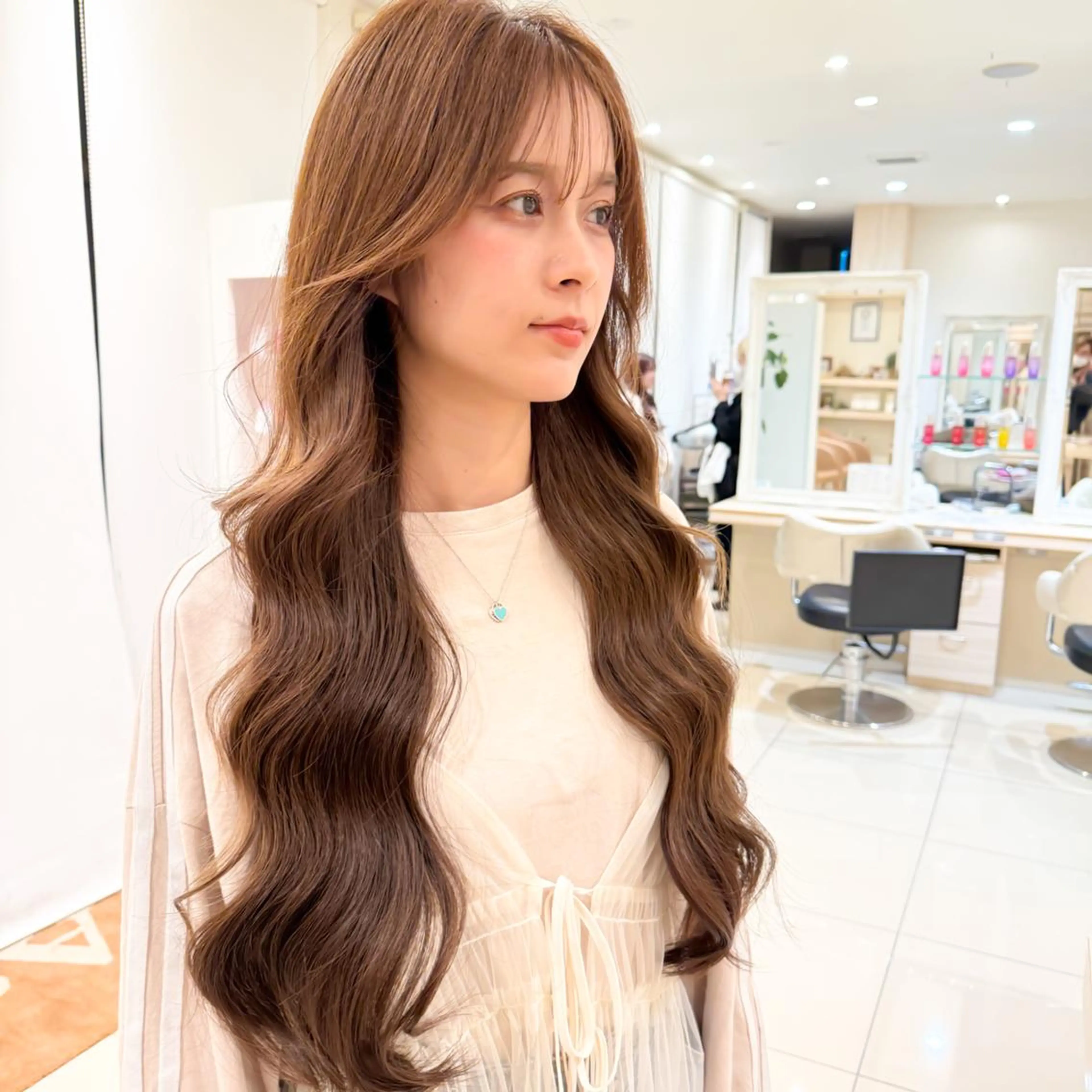 ロング ✨秋色カラー✨ 🌸haruka🌸のヘアスタイル