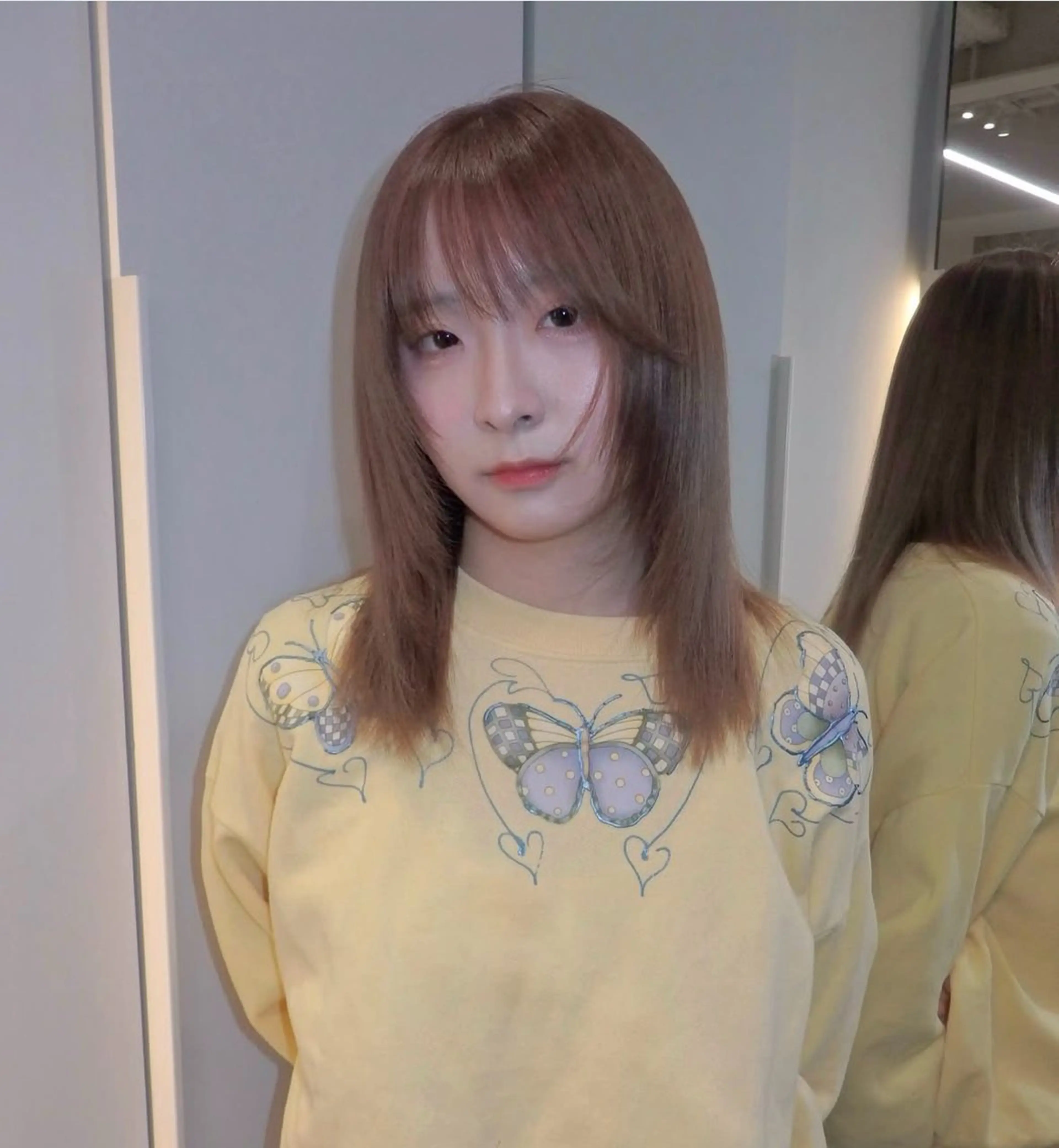 土曜日限定U24 1bleach+color  ケアブリーチ使用✨中間処理トリートメント付き高濃度ケラチントリートメントの写真