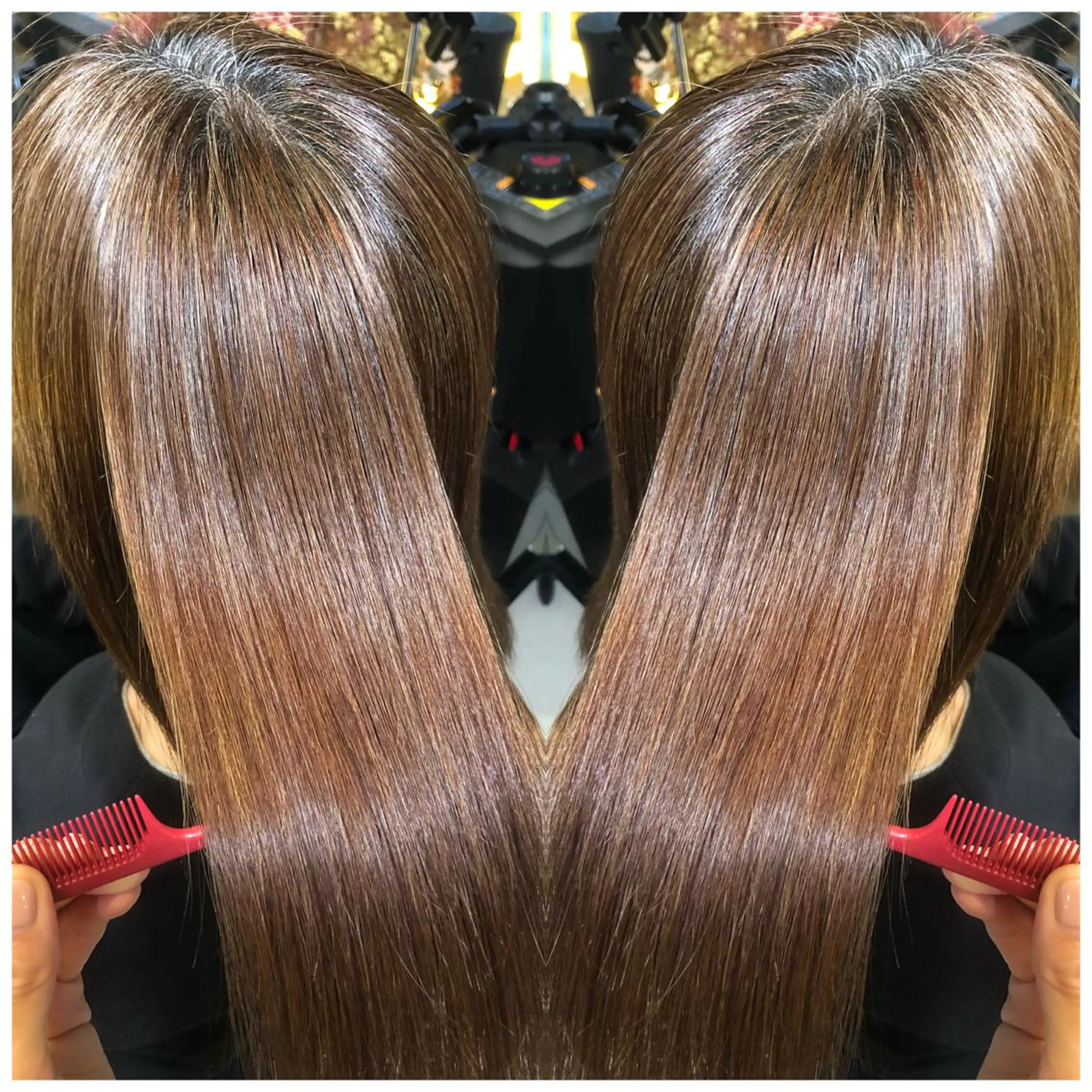 ロング 青木 ありさのヘアスタイル