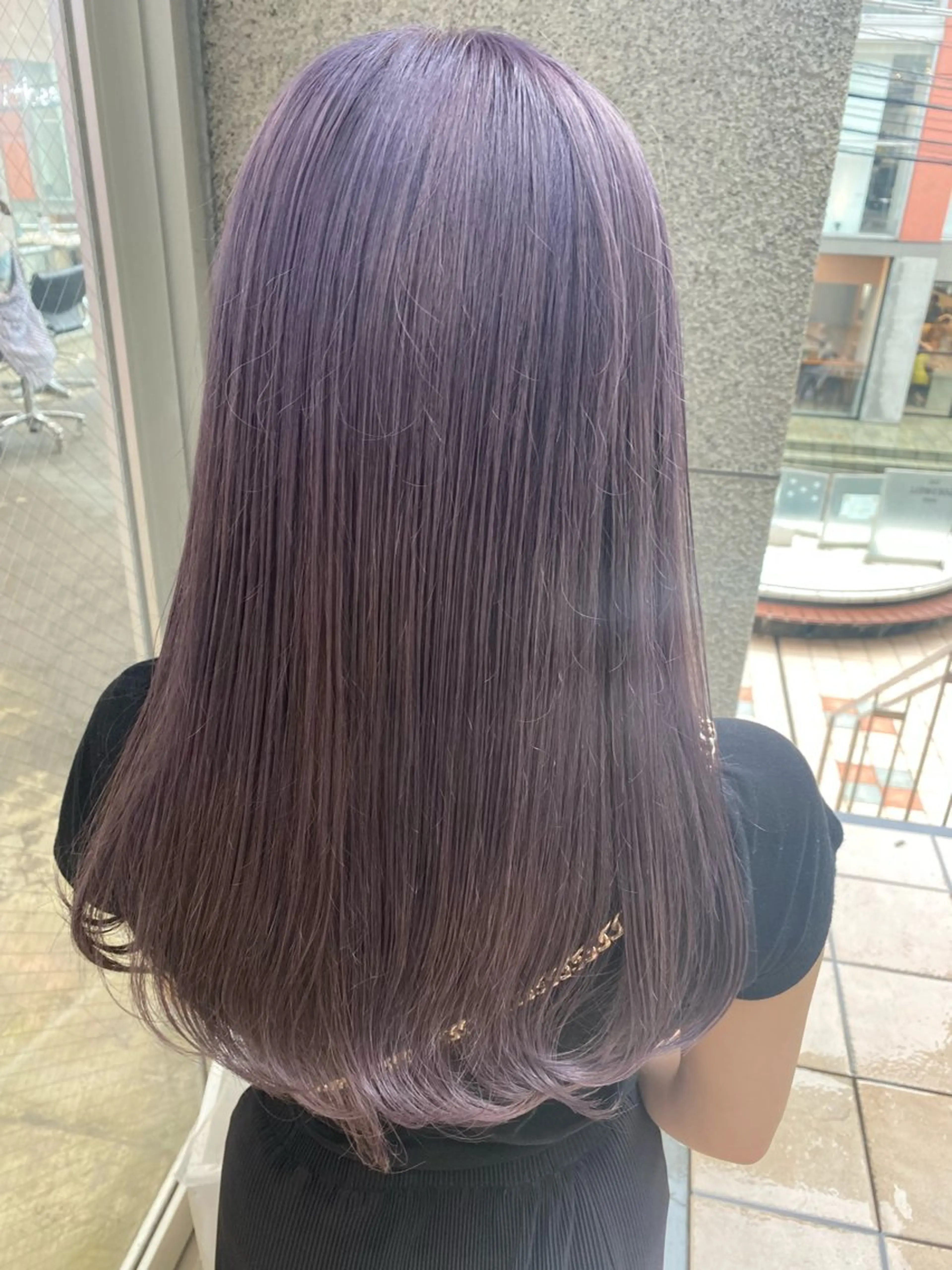 ロング カラー Wisteria所属・美髪特化✨ 伊織✨縮毛矯正✨のヘアスタイル