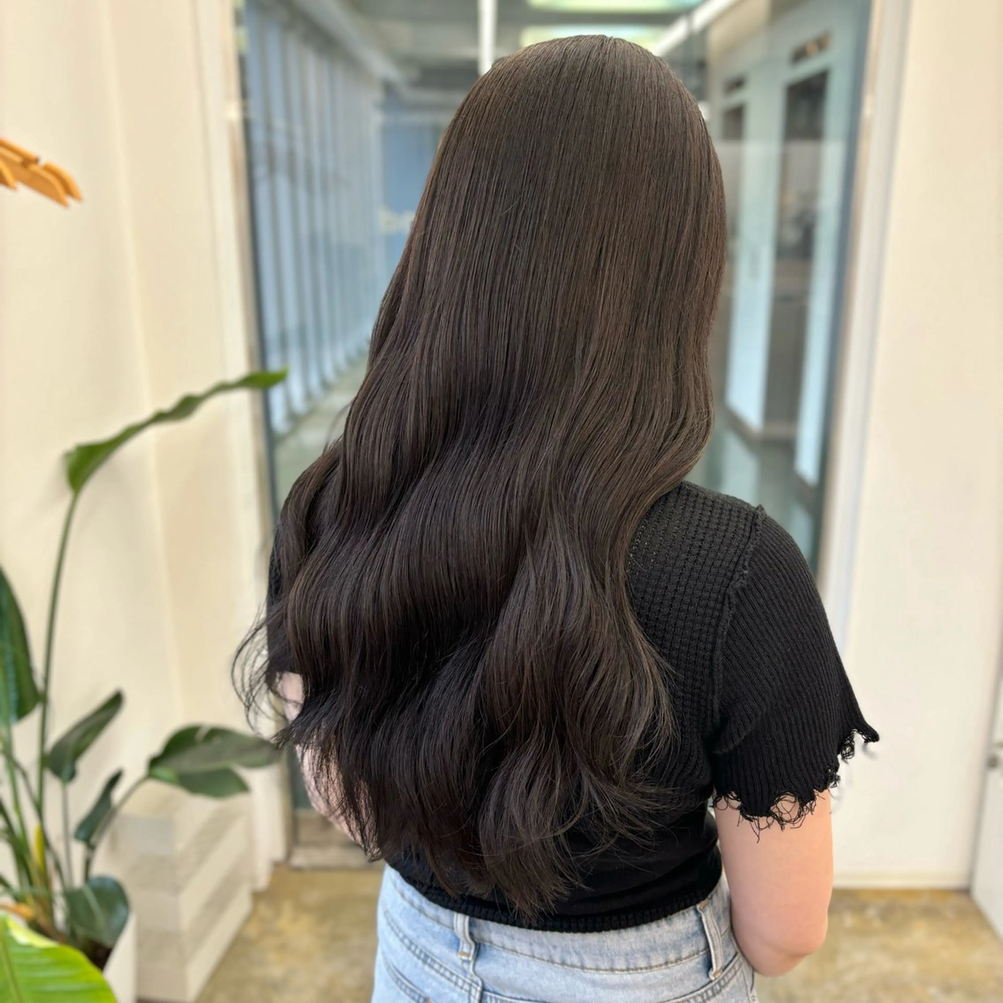 ロング カラー 🔵赤み消し透明感 梅田・増田のヘアスタイル