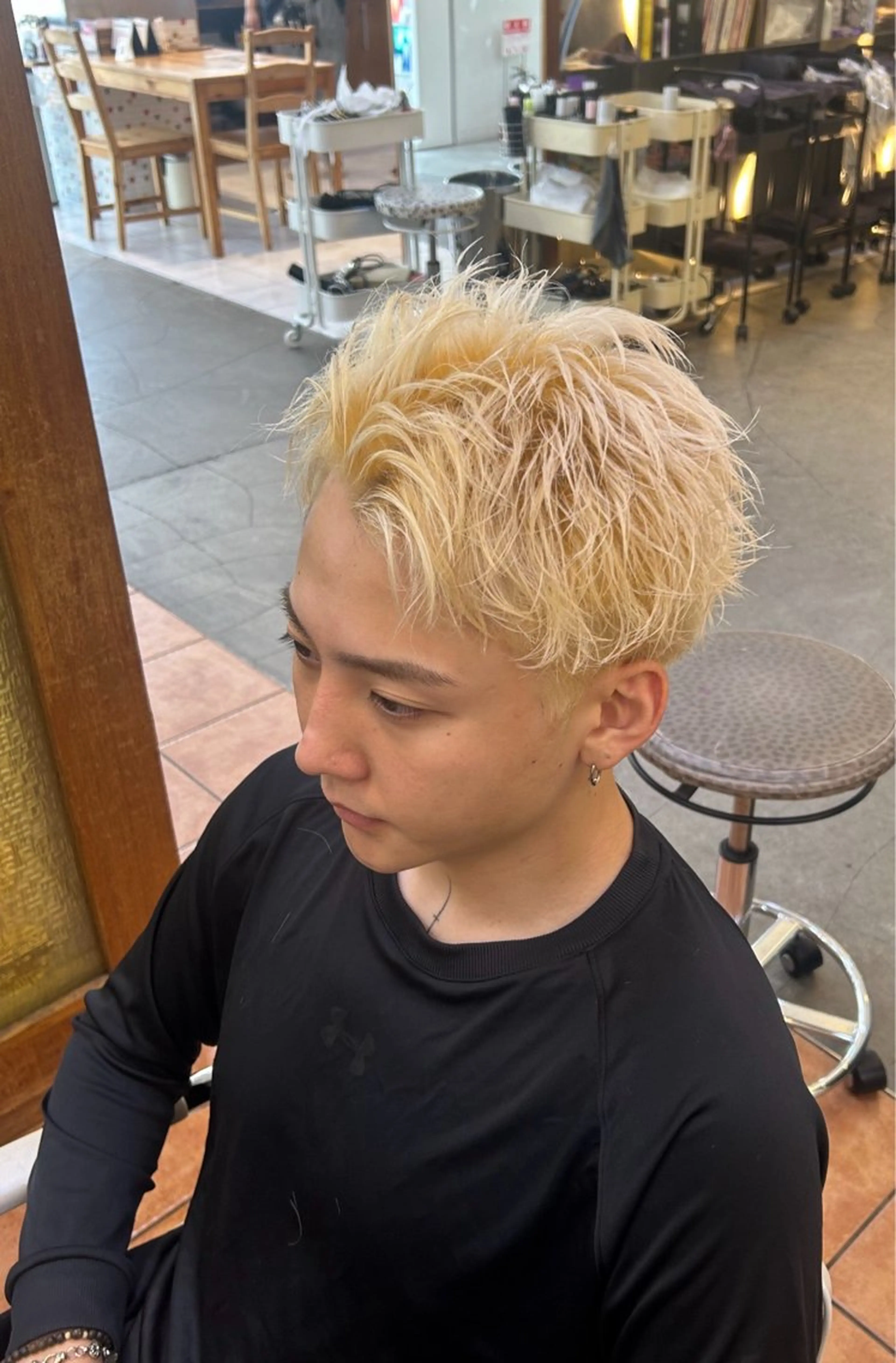 カラー メンズ カット ヘアカラー メンズパーマ/ フェード　Tumのヘアスタイル