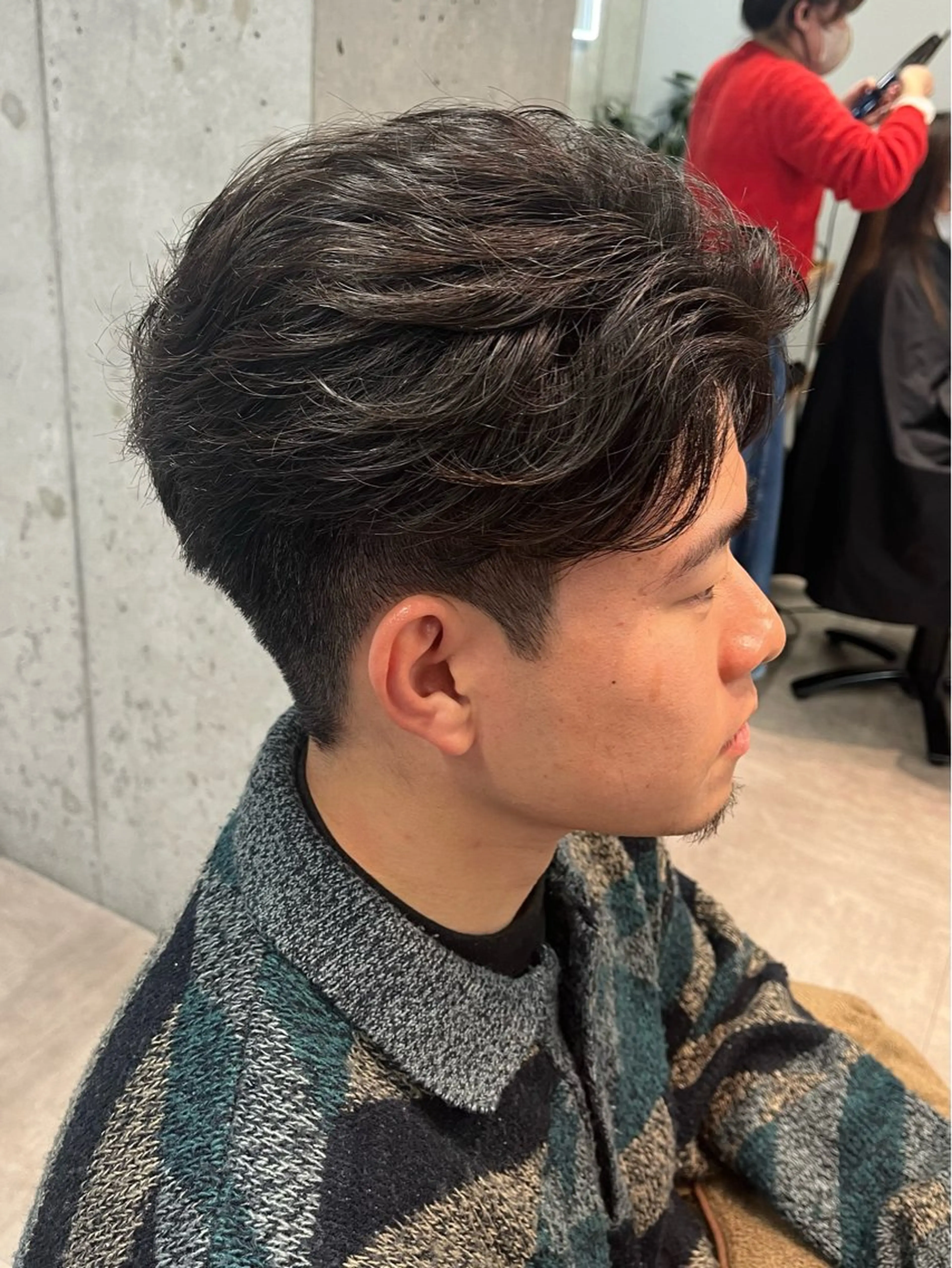 メンズ メンズカット パーマ飯野友喜のヘアスタイル