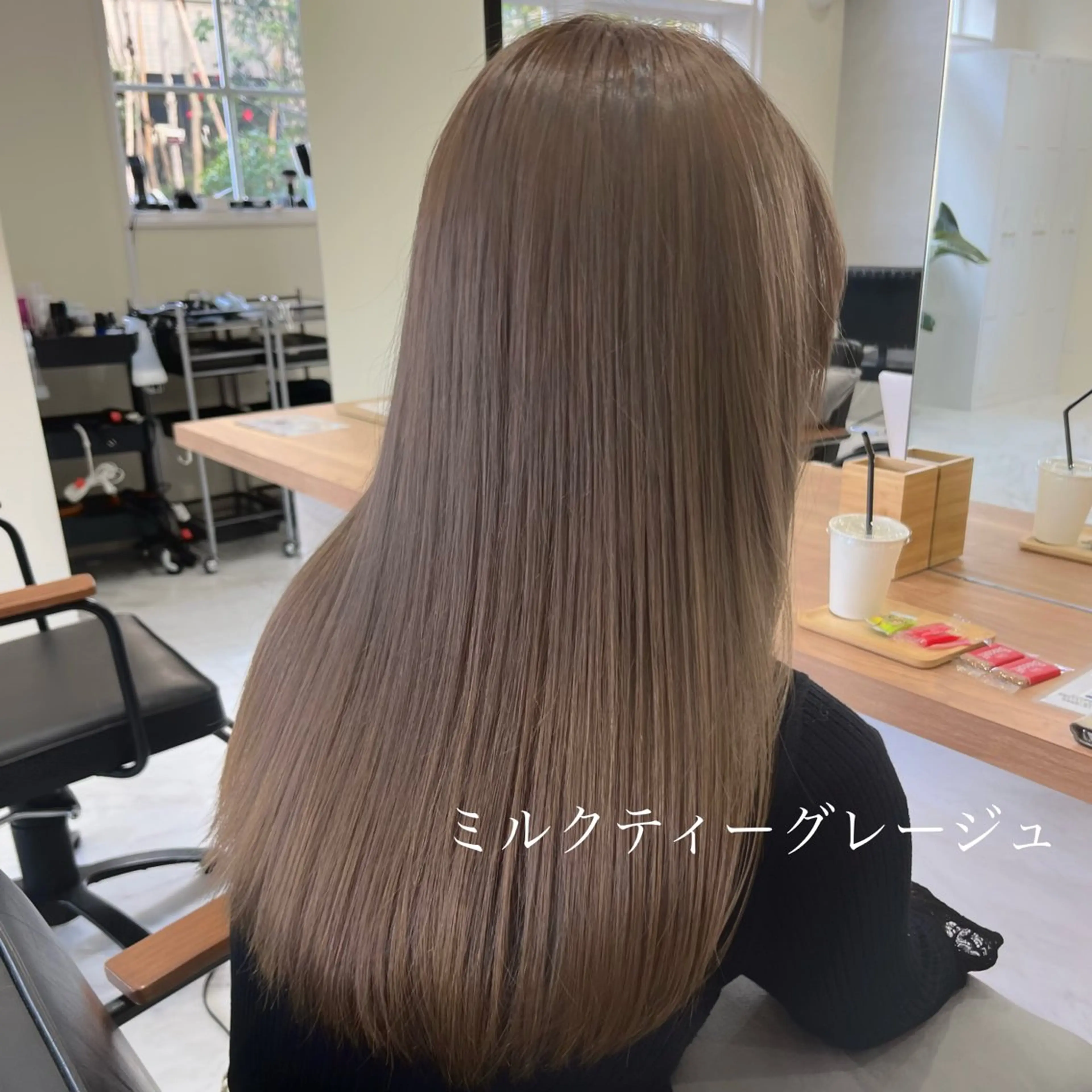 セミロング 優月/カラー特化 西宮/夙川のヘアスタイル