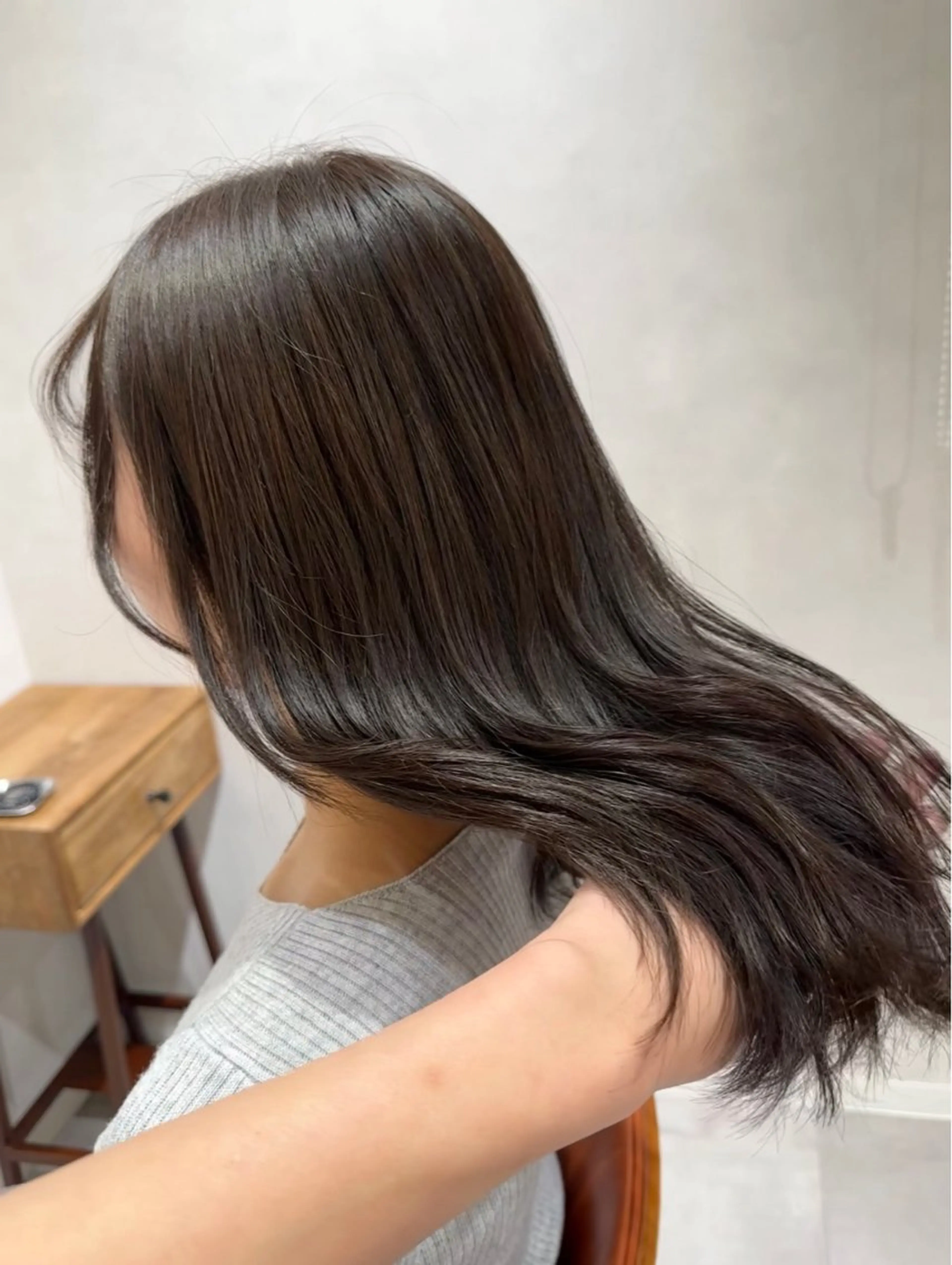 ミディアム 髪質改善lab.em.梅田店所属・大森 一慶のヘアスタイル