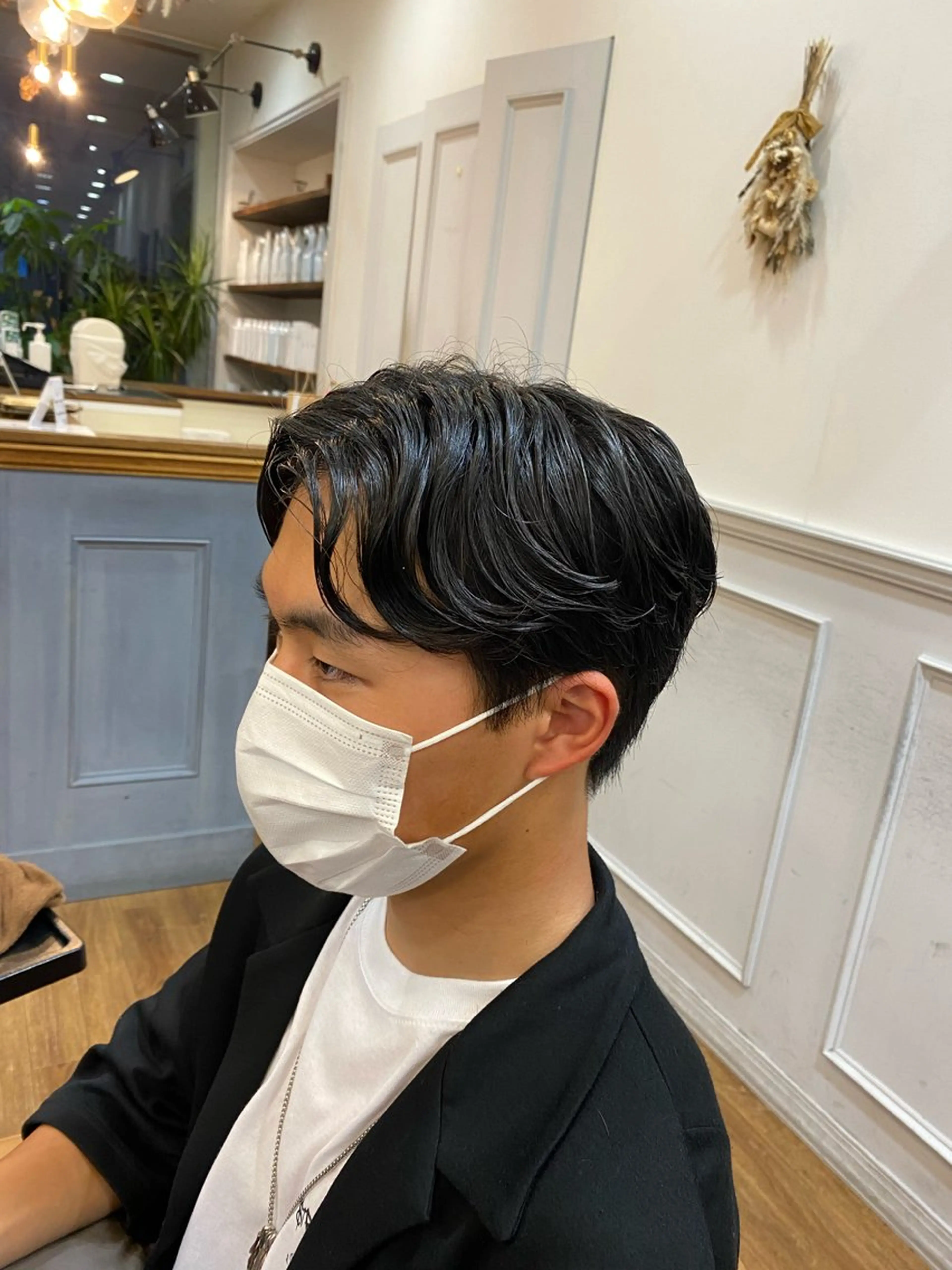 メンズ カット パーマ つじ みさきのヘアスタイル