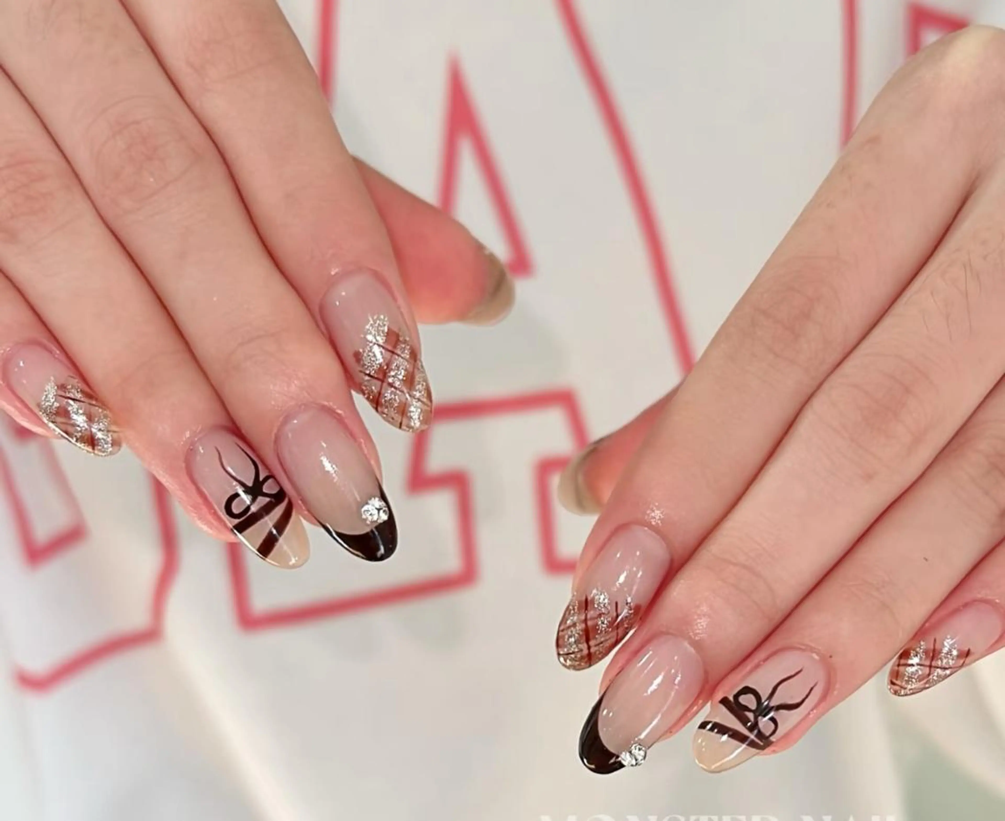 ネイル ハンドネイル ハンドケア 🍑 momo_nailのネイルデザイン