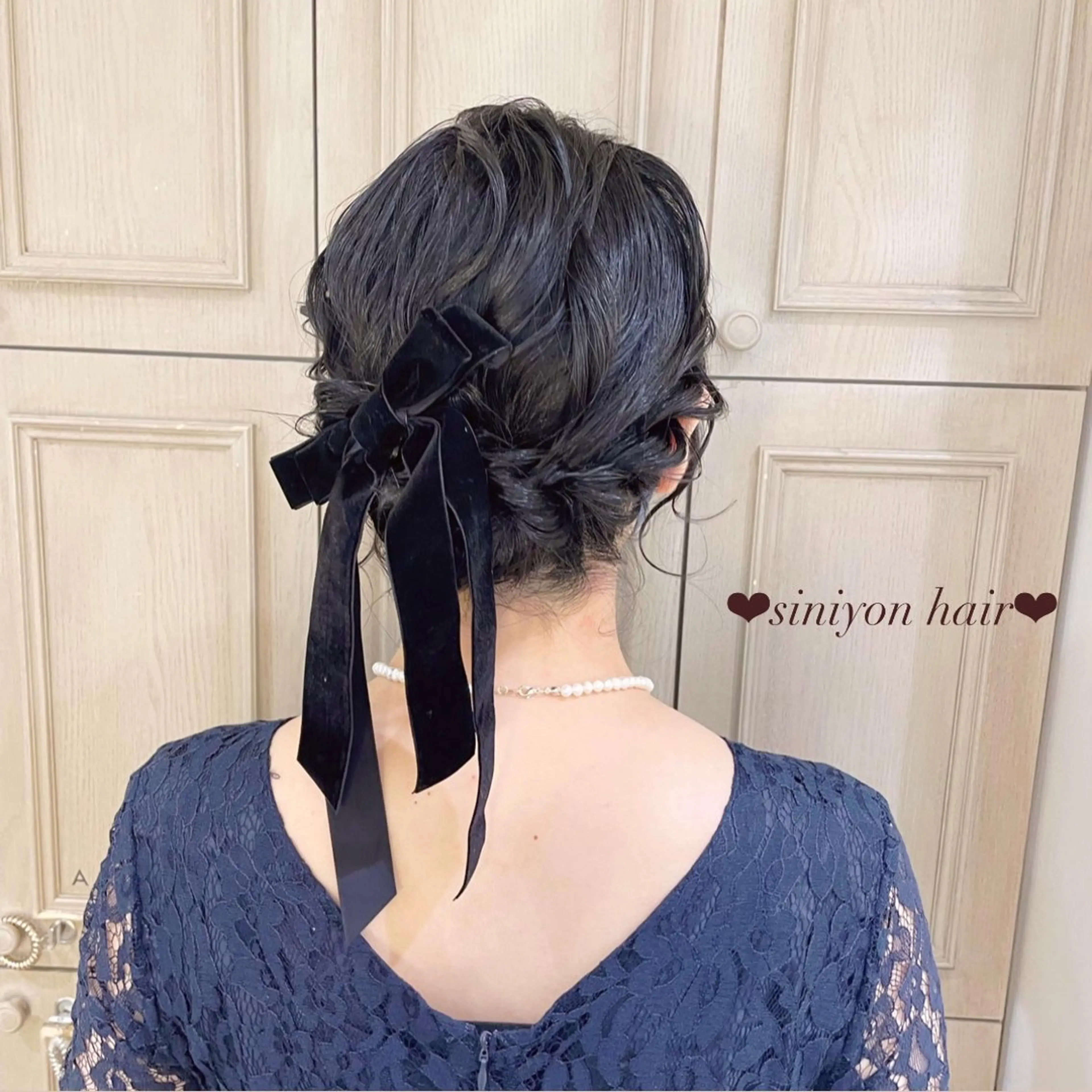 ヘアアレンジ 結婚式・ブライダル エクステ🎀 暖色カラー🎀amiのヘアスタイル