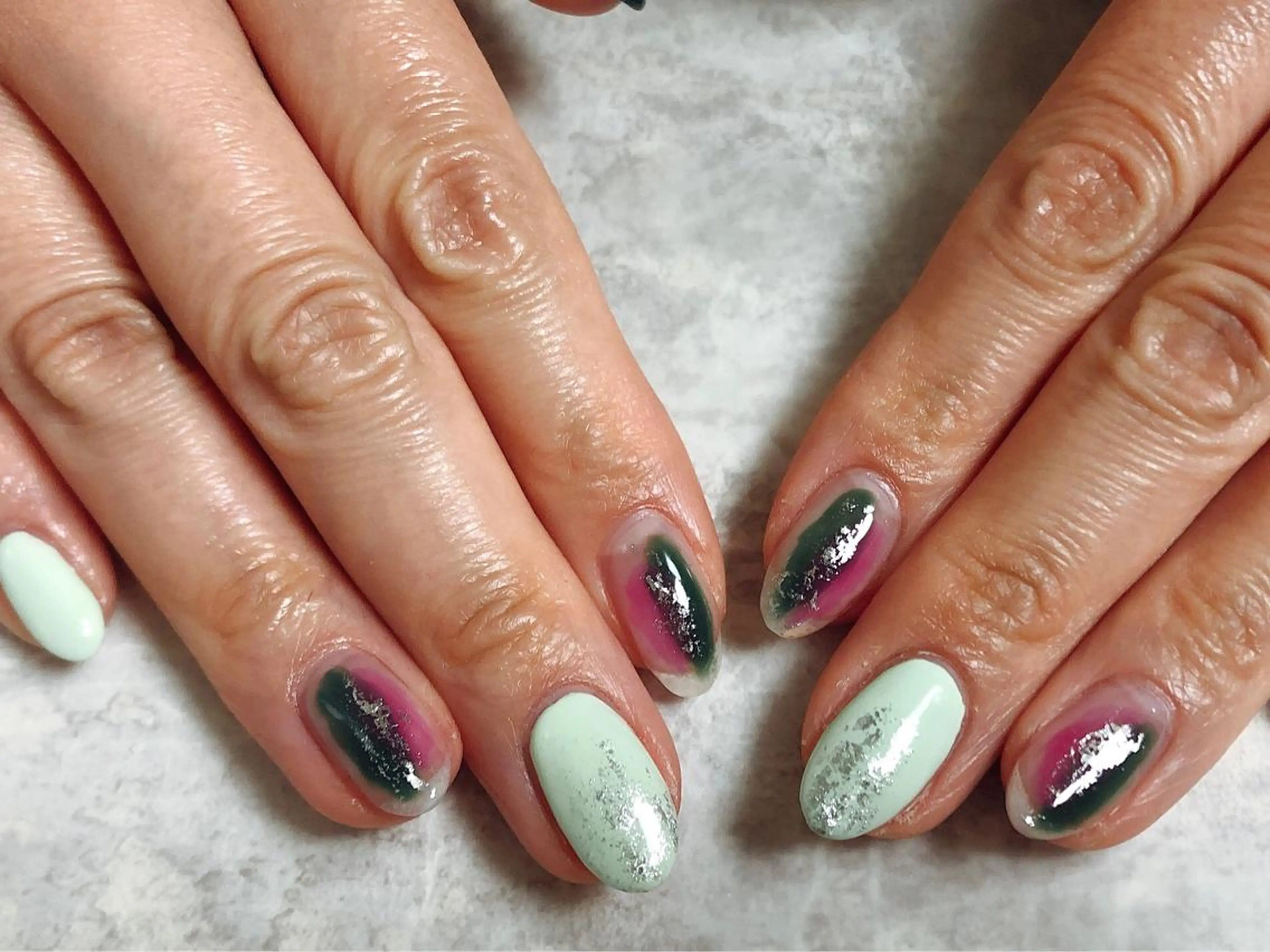 ネイル ハンドネイル Mogu nail 二子玉川のネイルデザイン