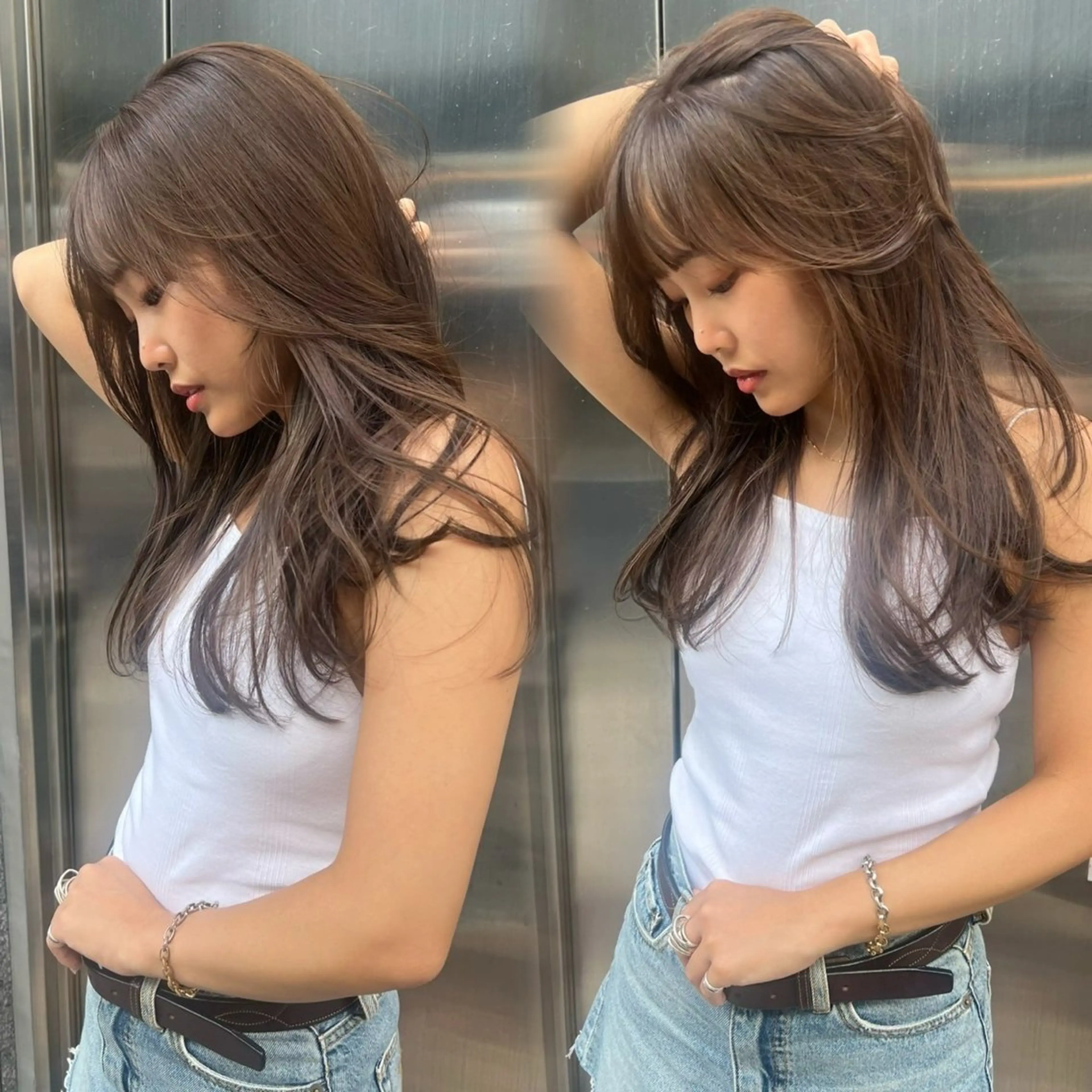 【✨人気No.1✨】透明感グレージュカラーの写真