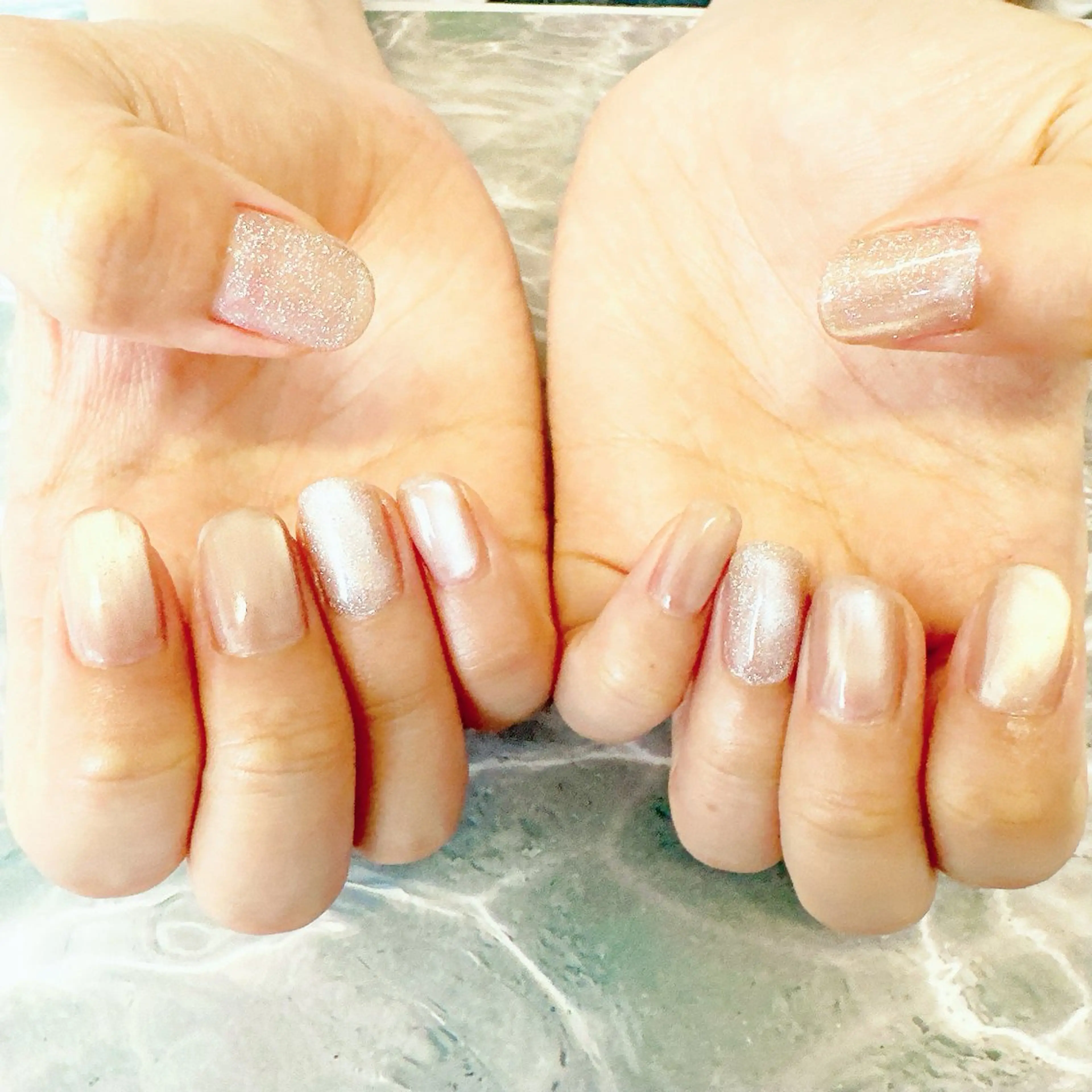 ネイル マグネットネイル ハンドネイル mahaloネイル 🫧yayoiのネイルデザイン