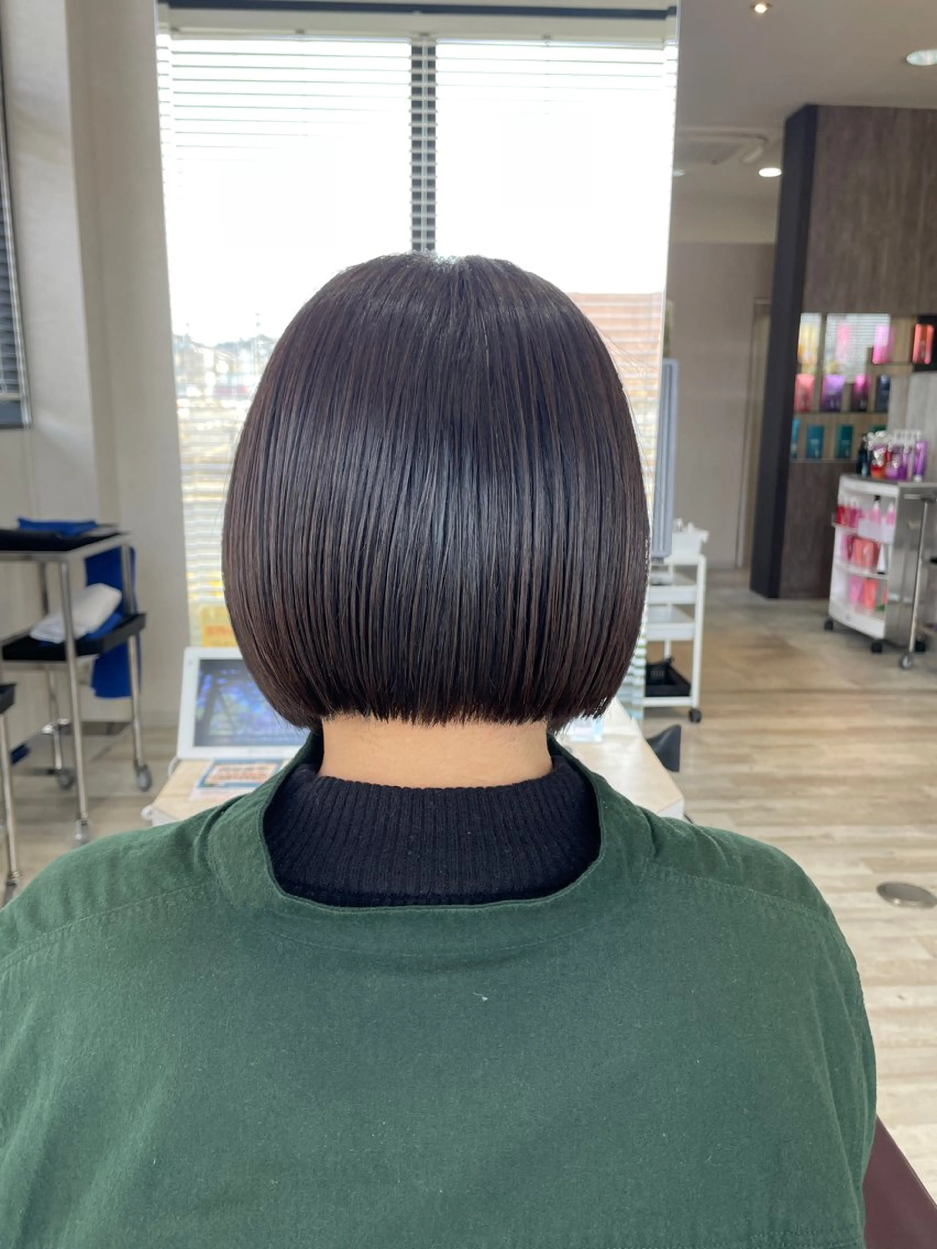 ショート ボブ ムトウ リンカのヘアスタイル