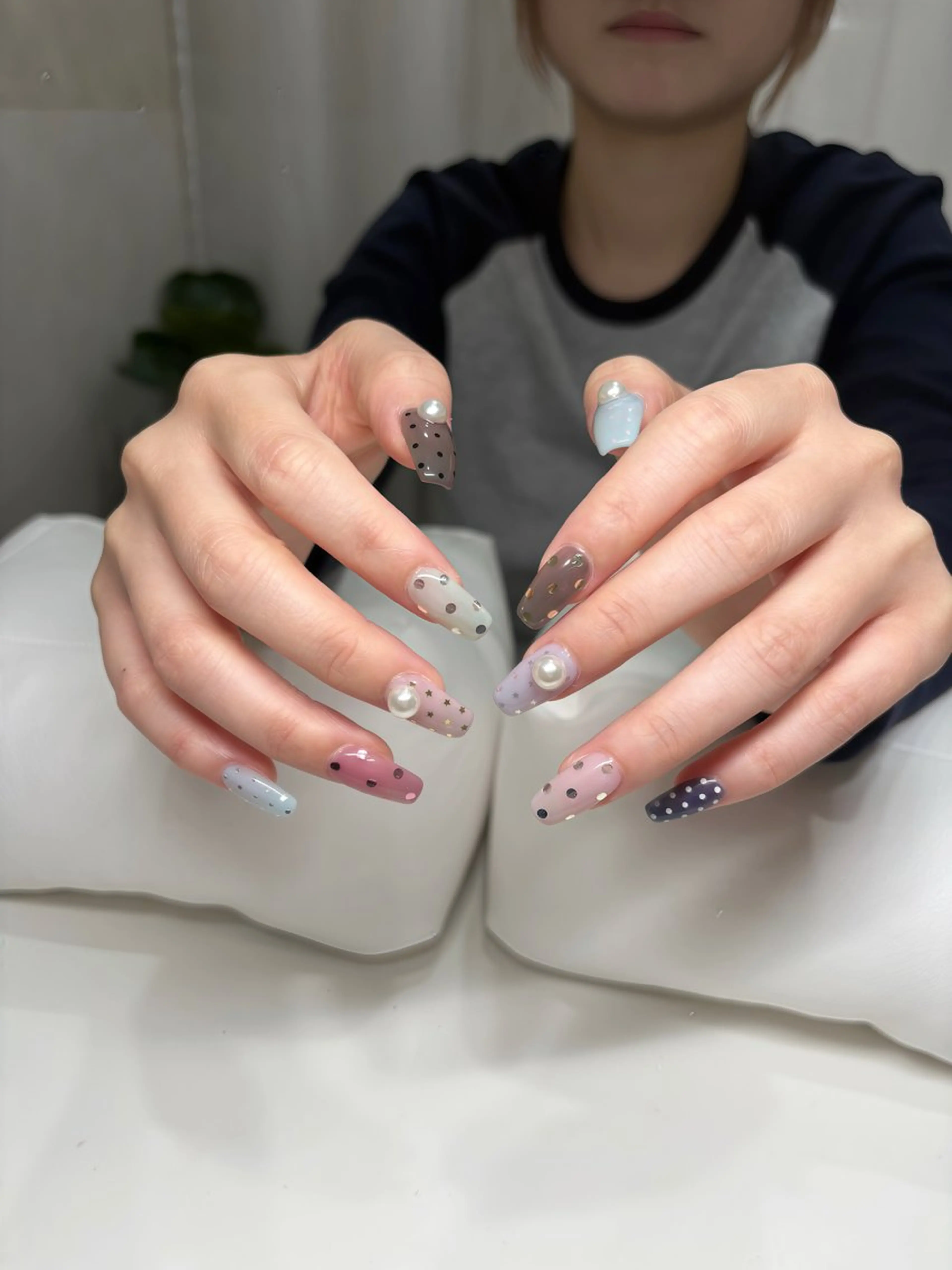 ネイル ハンドネイル GO TODAY シェアサロン Aimee店所属・ネイルサロン /しあわせたいむ🌱のネイルデザイン