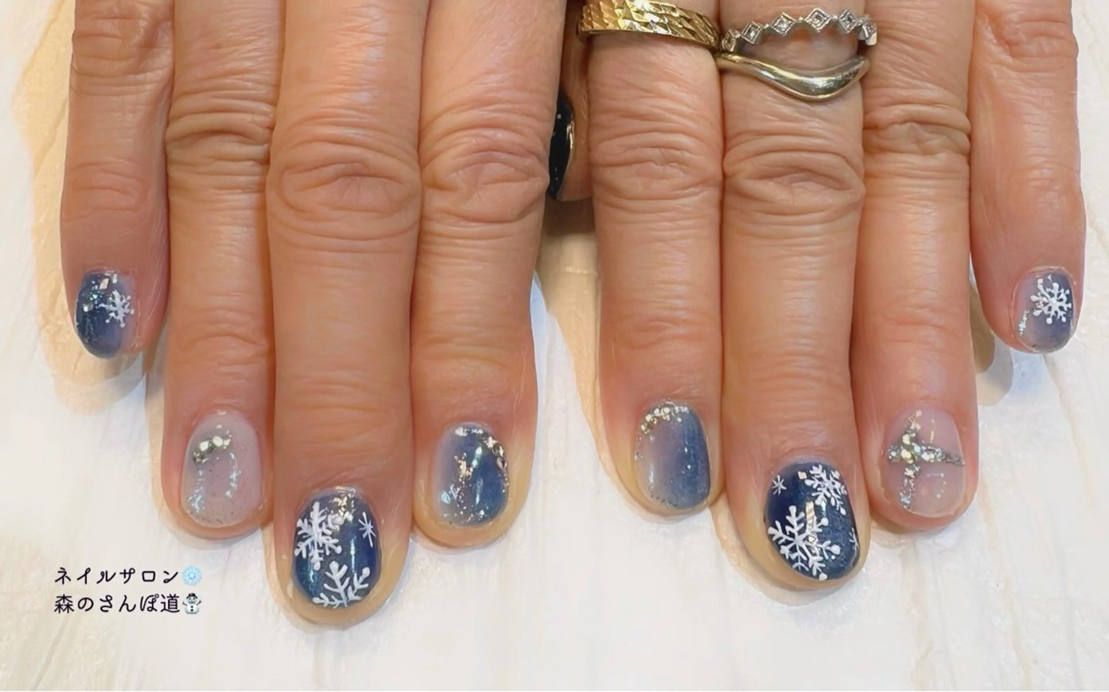 ネイル ハンドネイル 森のさんぽ道所属・ショートネイル 森のさんぽ道のネイルデザイン