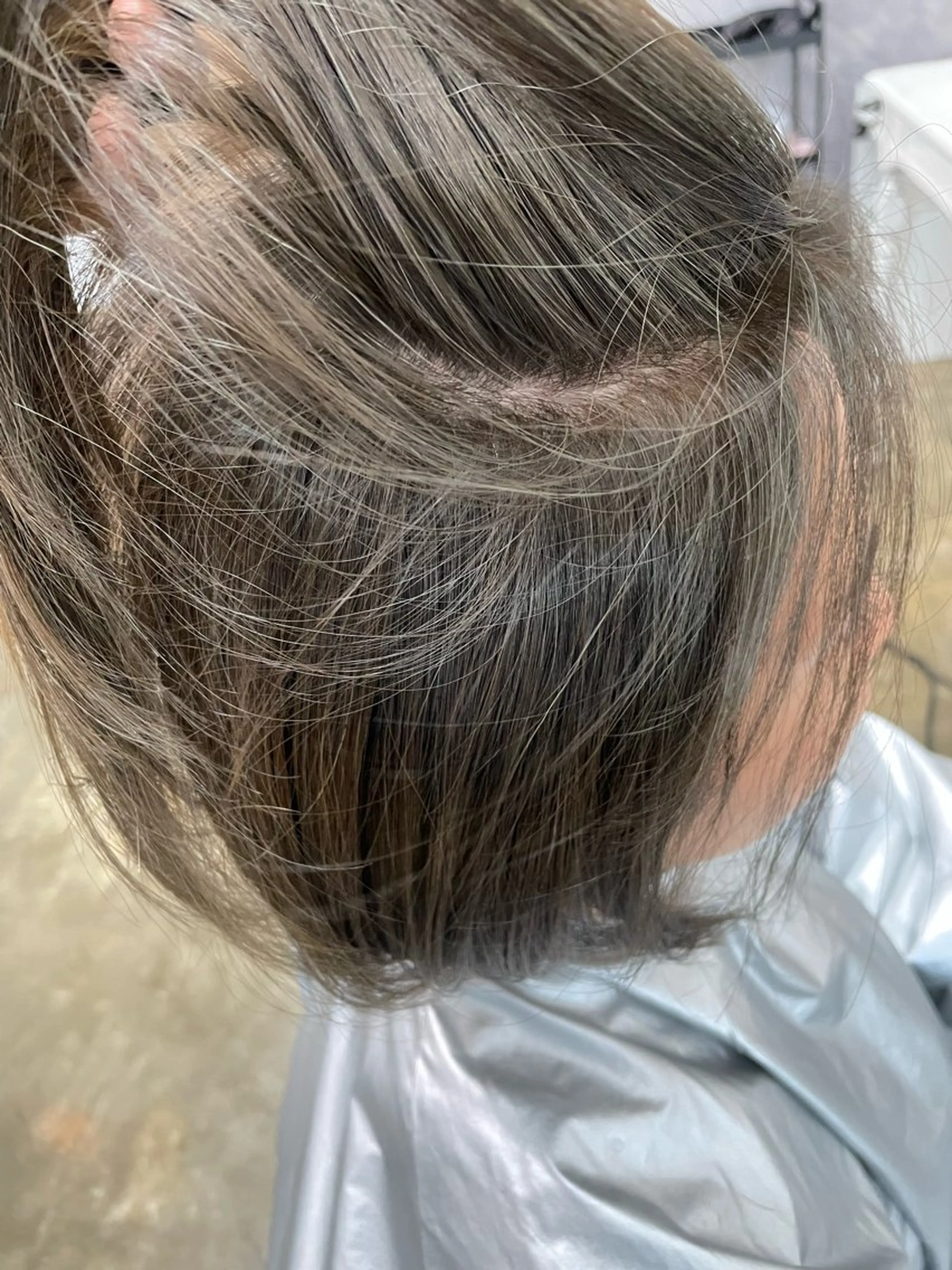 ミディアム カラー ヘアカラー Snaly カラー特化ページのヘアスタイル