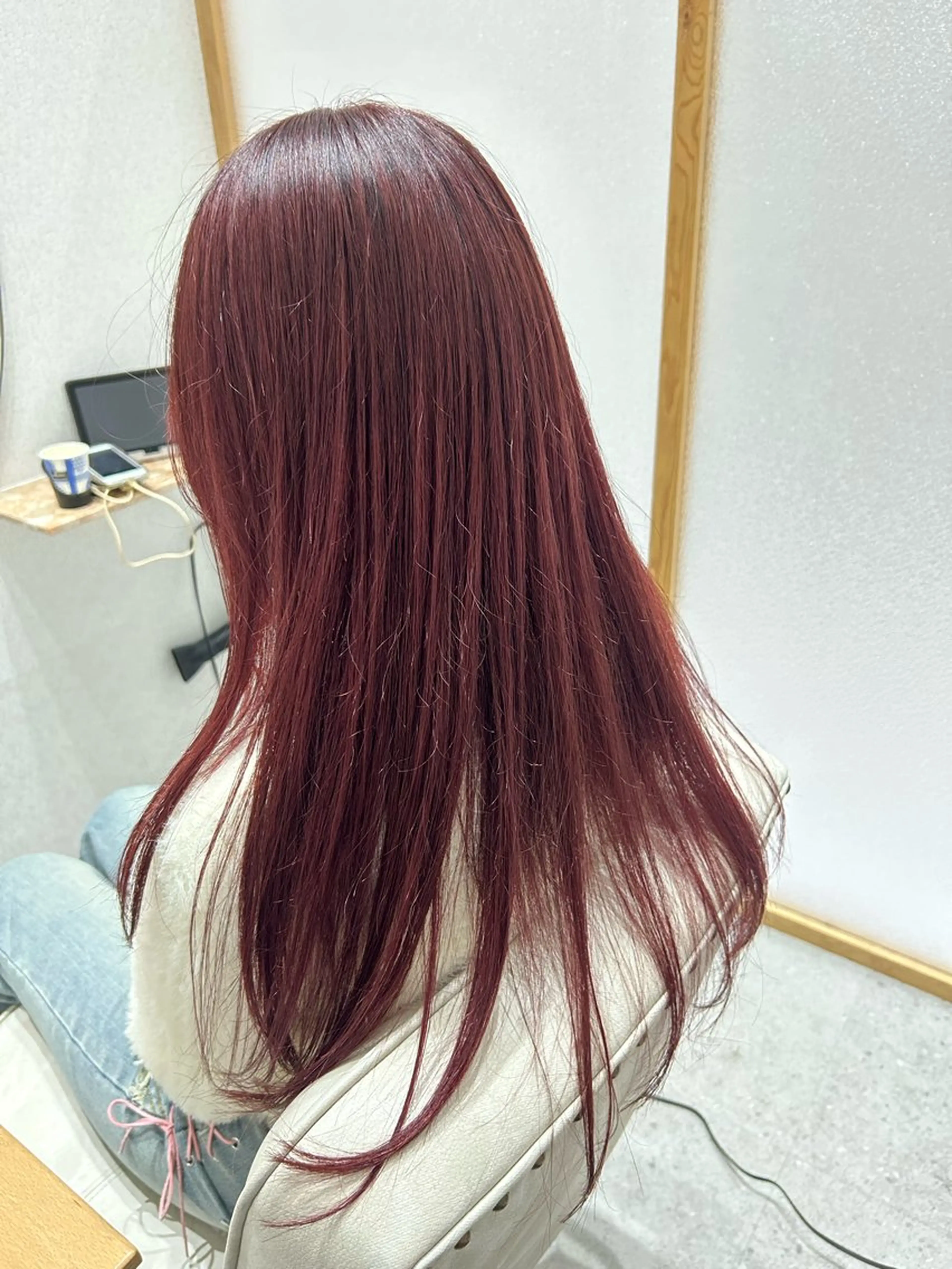 ロング カット ヘアカラー ✨透明感カラー ✨カイトのヘアスタイル