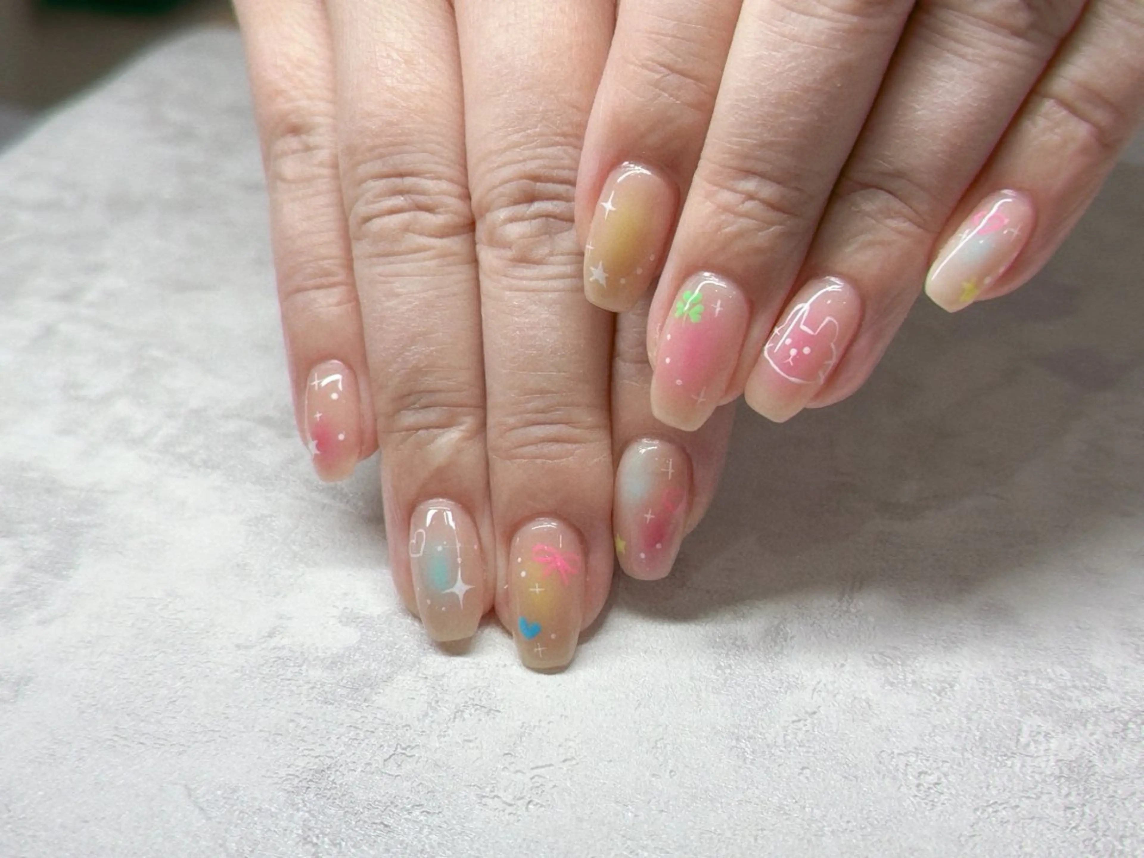 ネイル ハンドネイル ＋B所属・＋B プラスビーのネイルデザイン