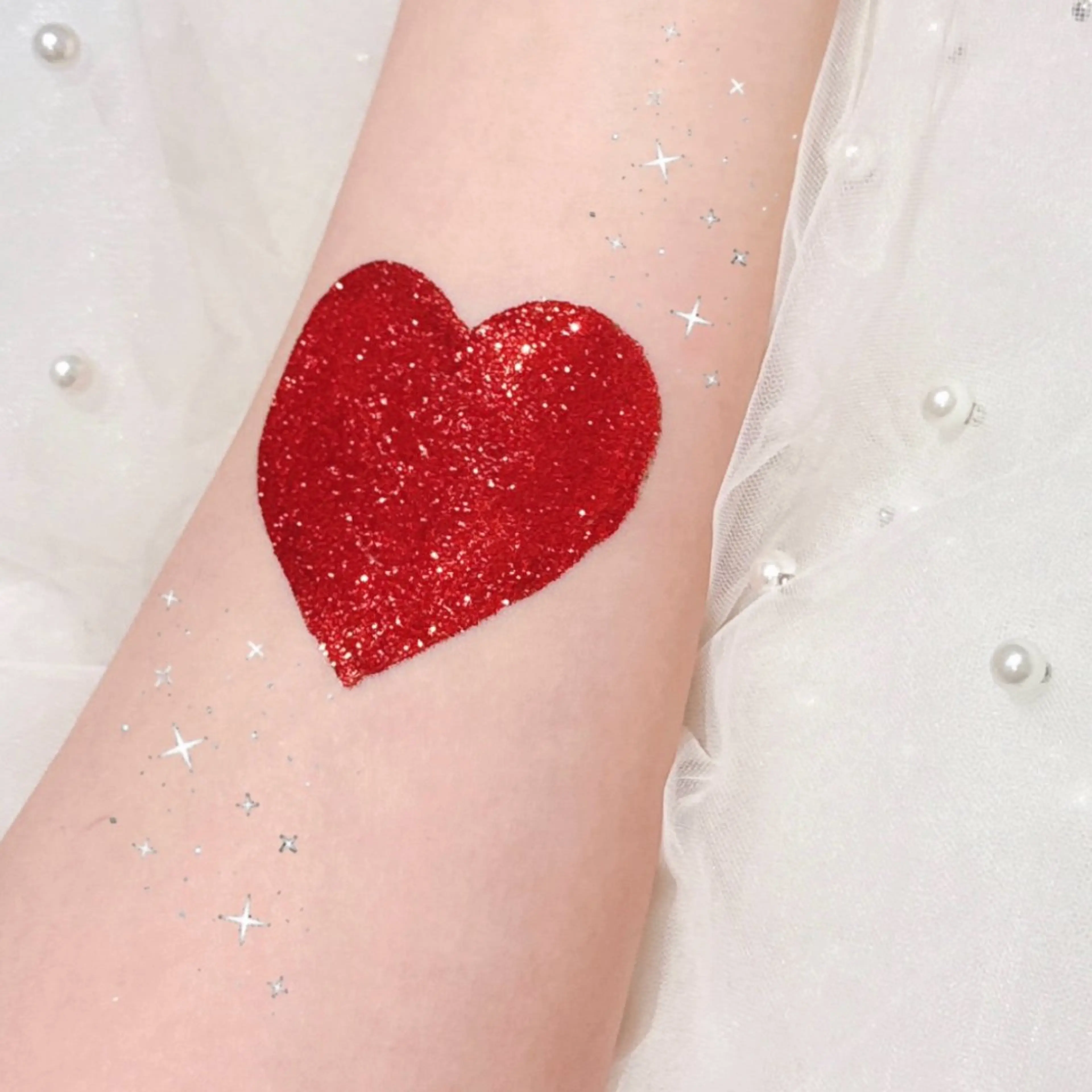 【話題の新メニュー！】キラキラ✨ボディージュエリーMサイズ(5cm)の写真