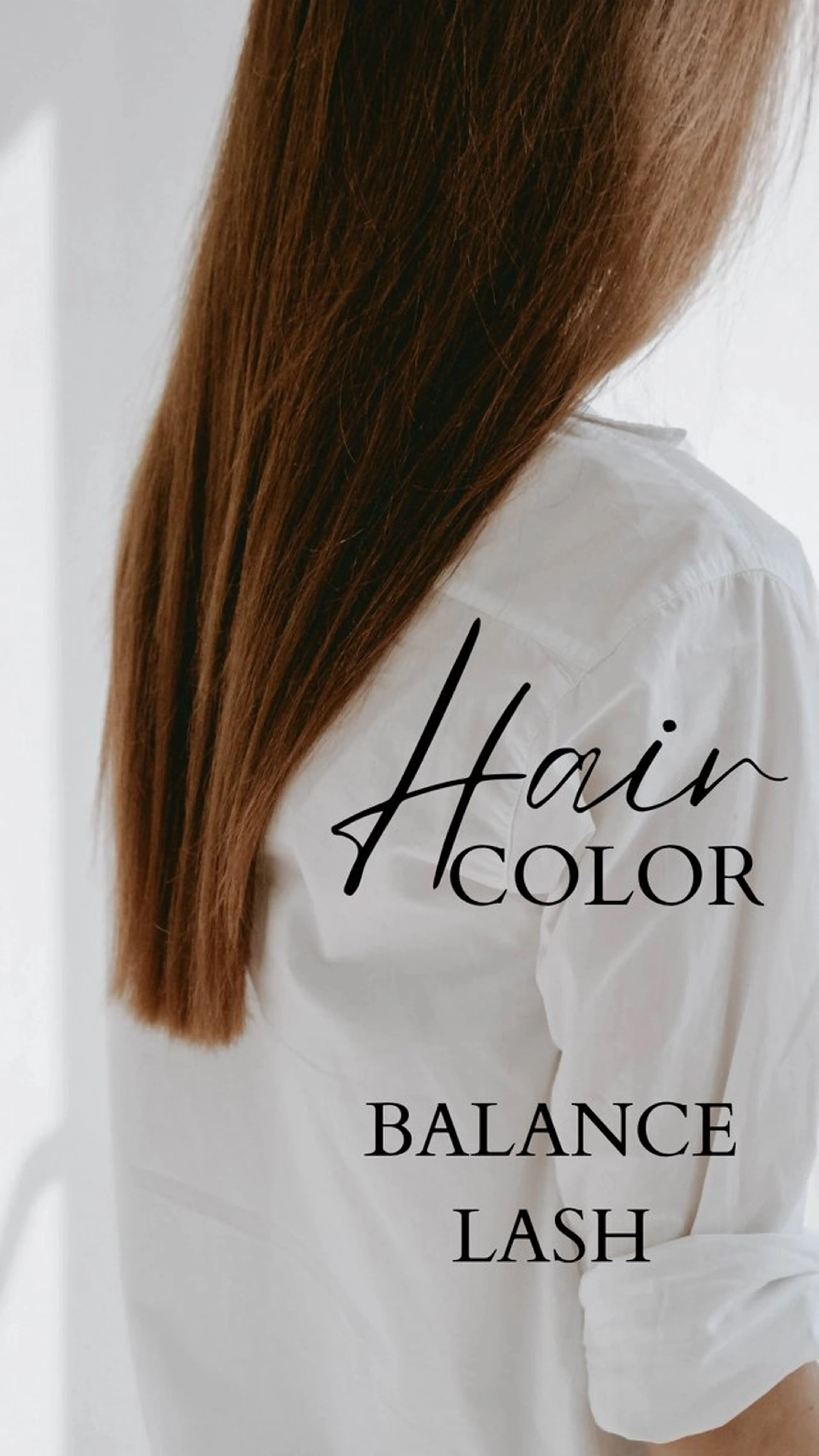 カラー BALANCE LASHのマツエク・マツパデザイン