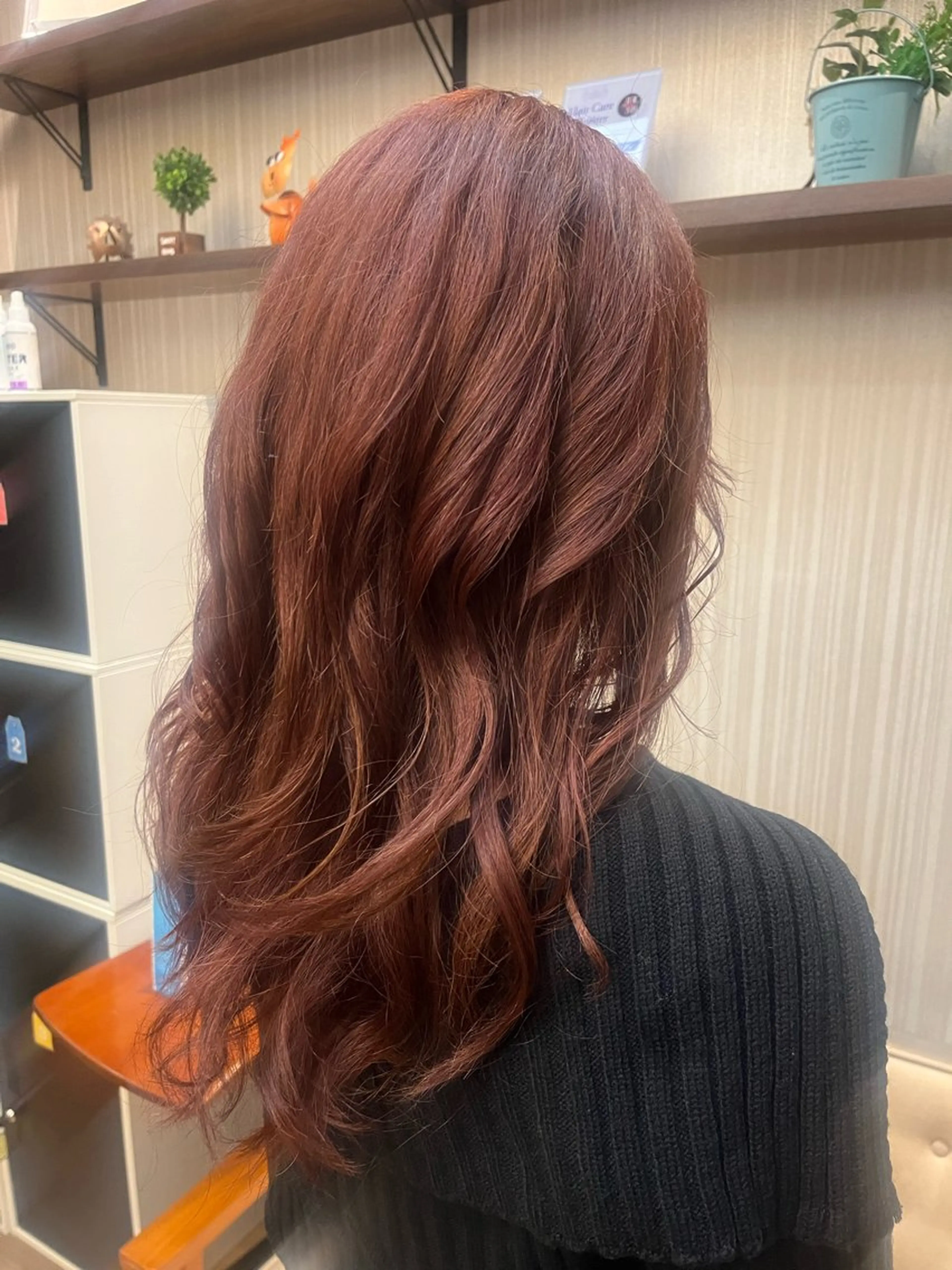 ロング カラー ピンクカラー レッドカラー Ayala organic &spa所属・Nana 🌷のヘアスタイル