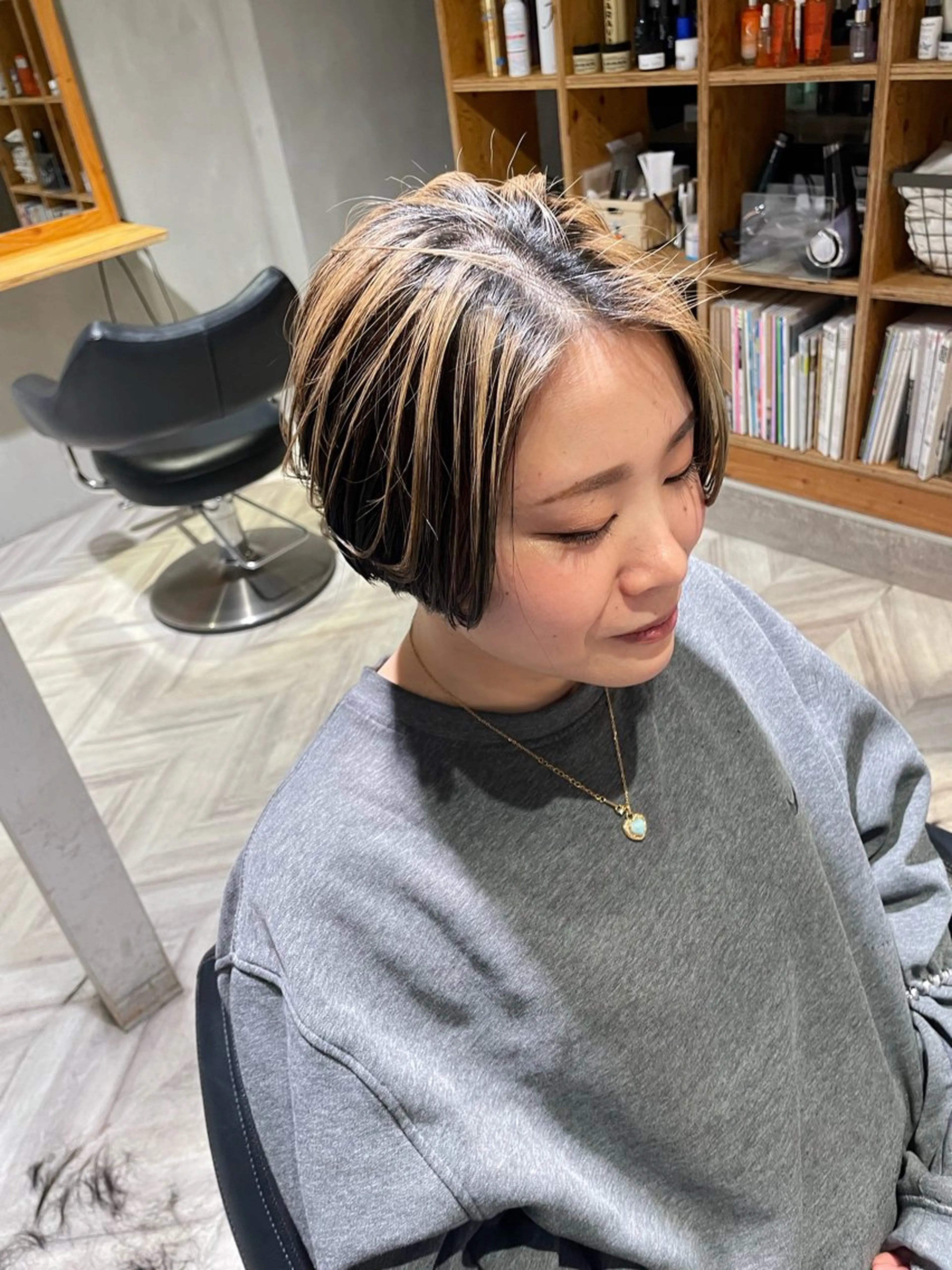 ショート LEAPS adore都島店所属・みゆう 都島/透明感のヘアスタイル