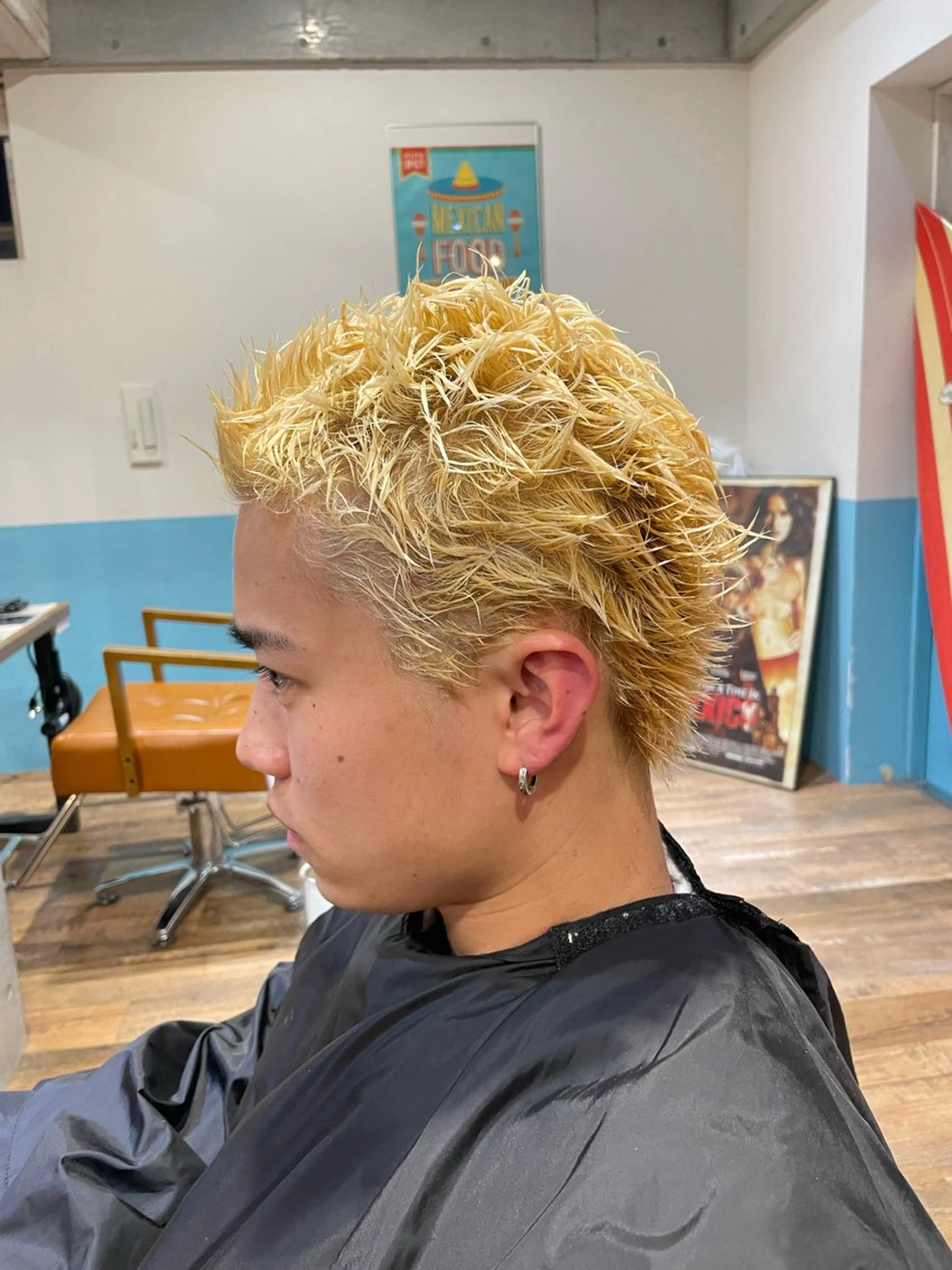 ショート カラー パーマ メンズ カット パーマ トリートメント 🔥メンズ特化パーマ 🦖増田弘明🦖のヘアスタイル