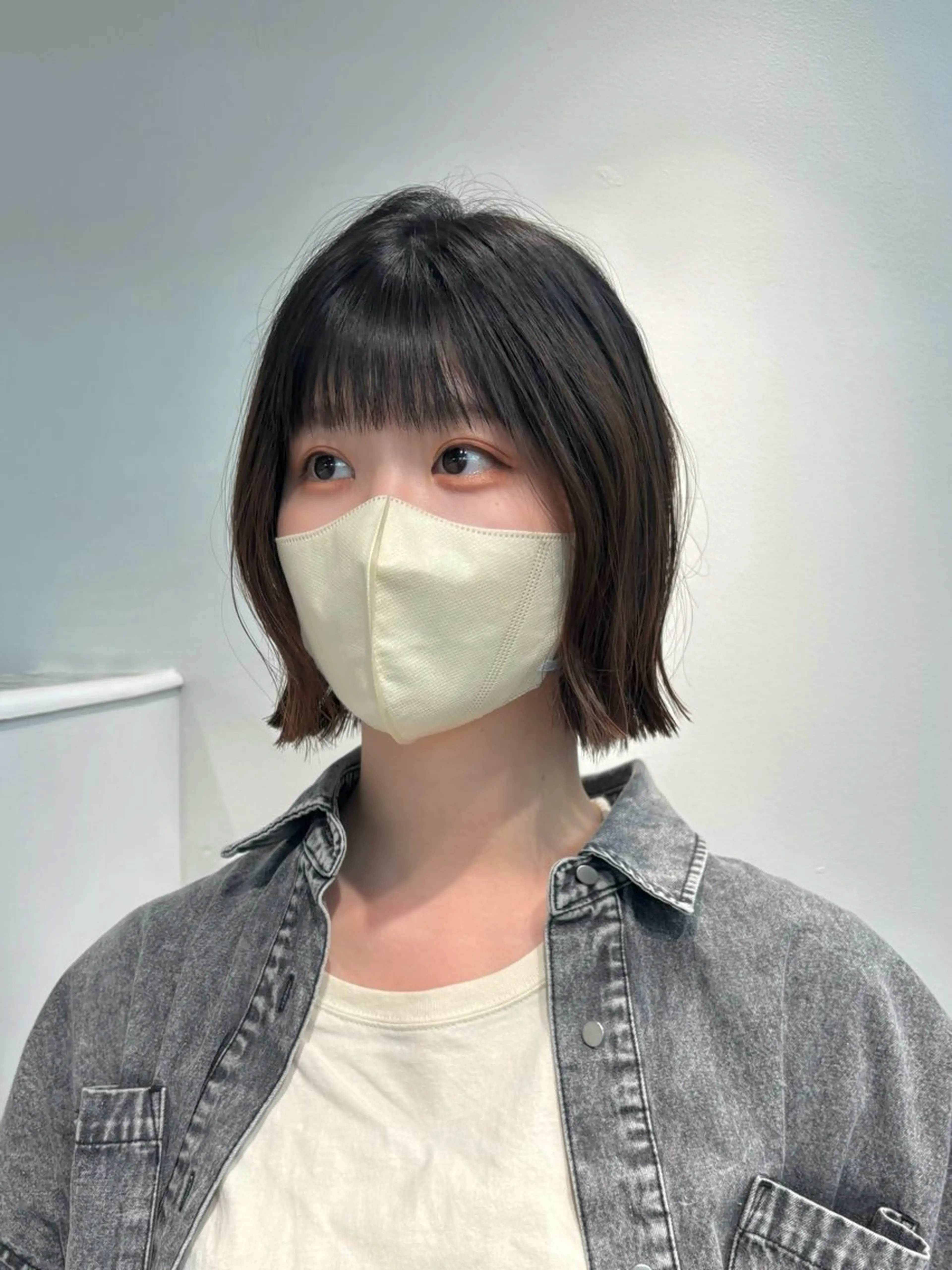 ミディアム aiko【艶カラー ・ミニモ年内で終了】のヘアスタイル