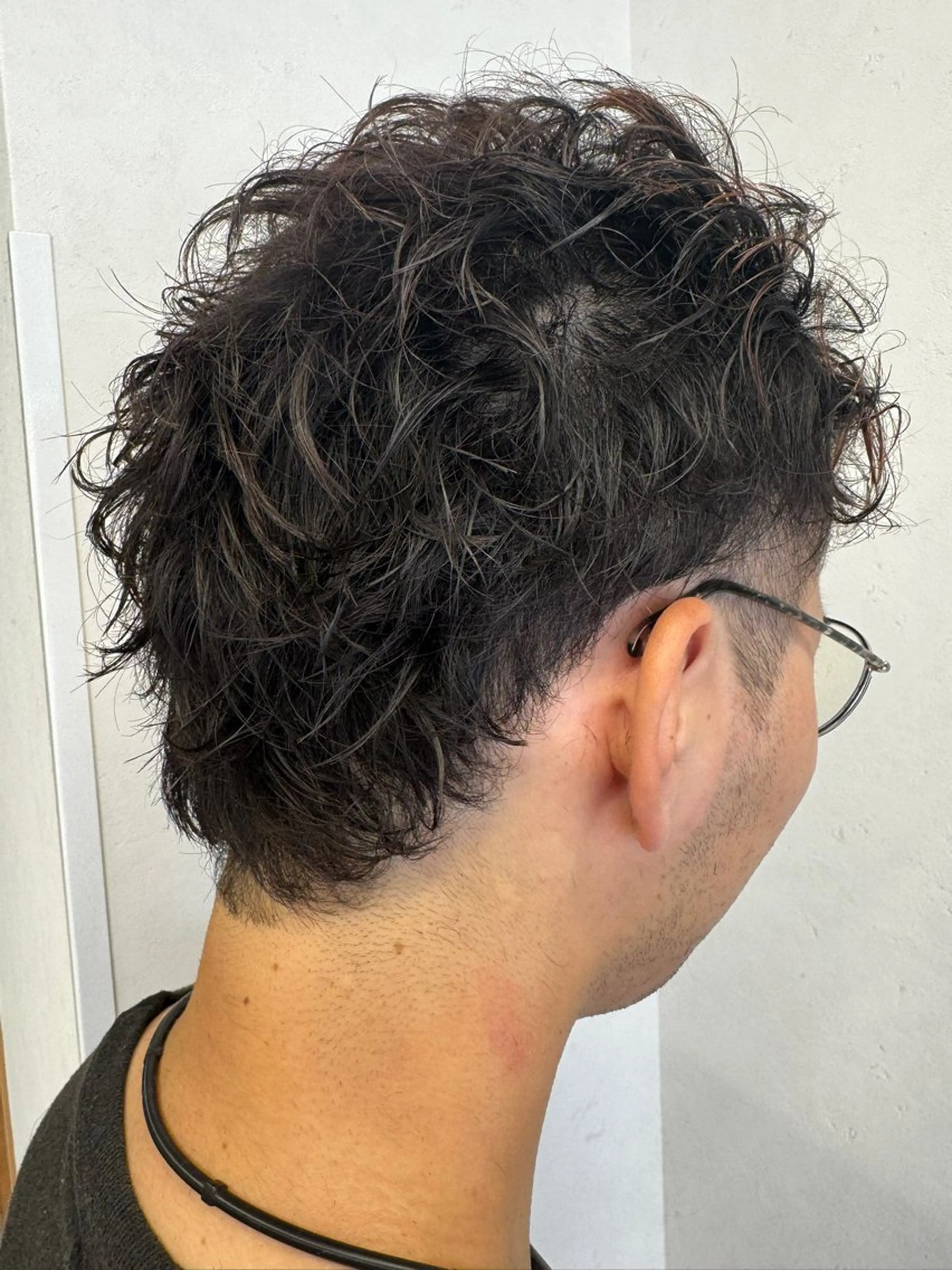 ショート メンズ カット パーマ/ハイトーン /吉田眞のヘアスタイル