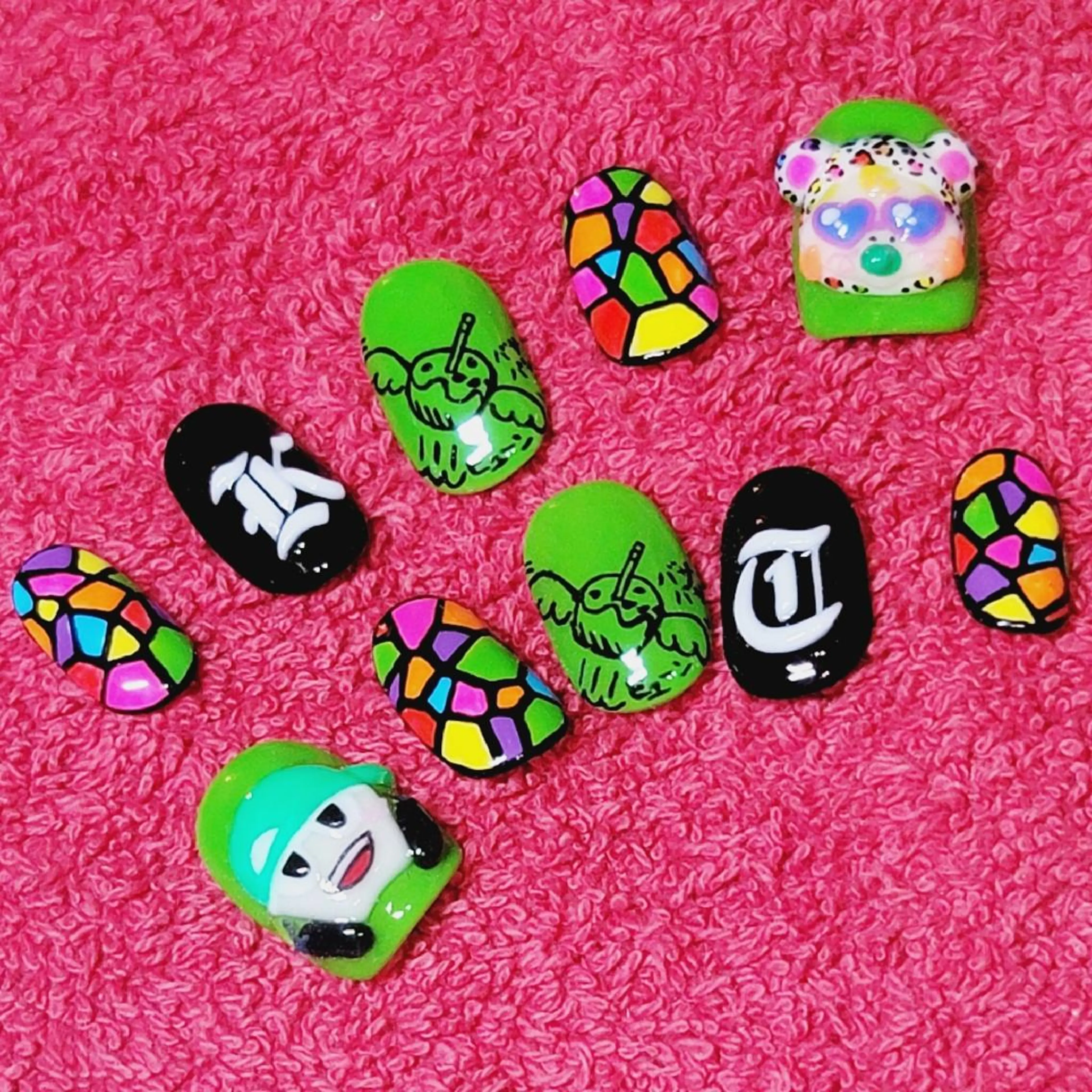 ネイル アートネイル ネイルチップ ハンドネイル よしだ ひろきのネイルデザイン