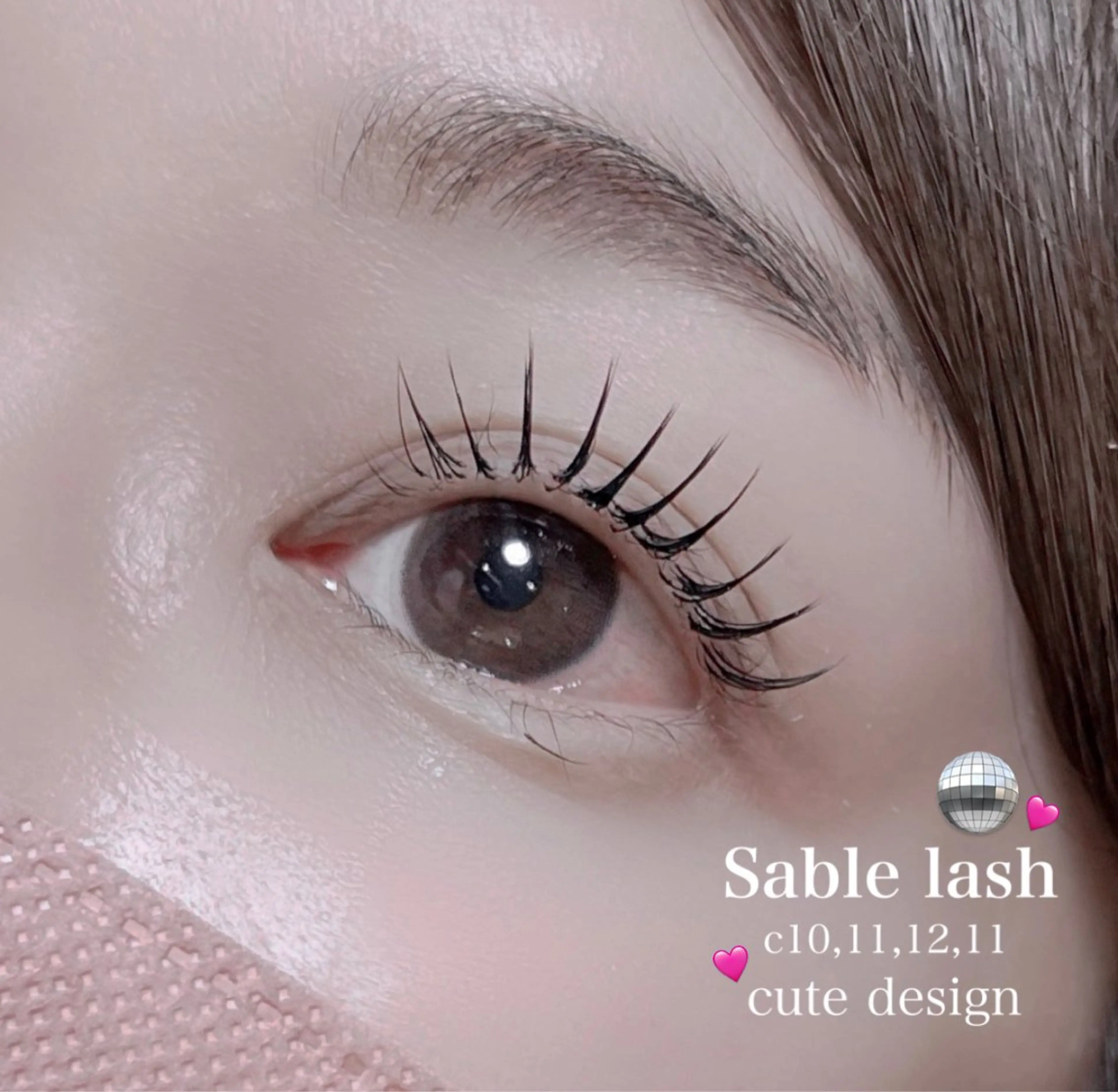 マツエク・マツパ マツエク 西村 未羽/ﾏﾂｴｸ /網紅/ﾊﾟﾘのマツエク・マツパデザイン