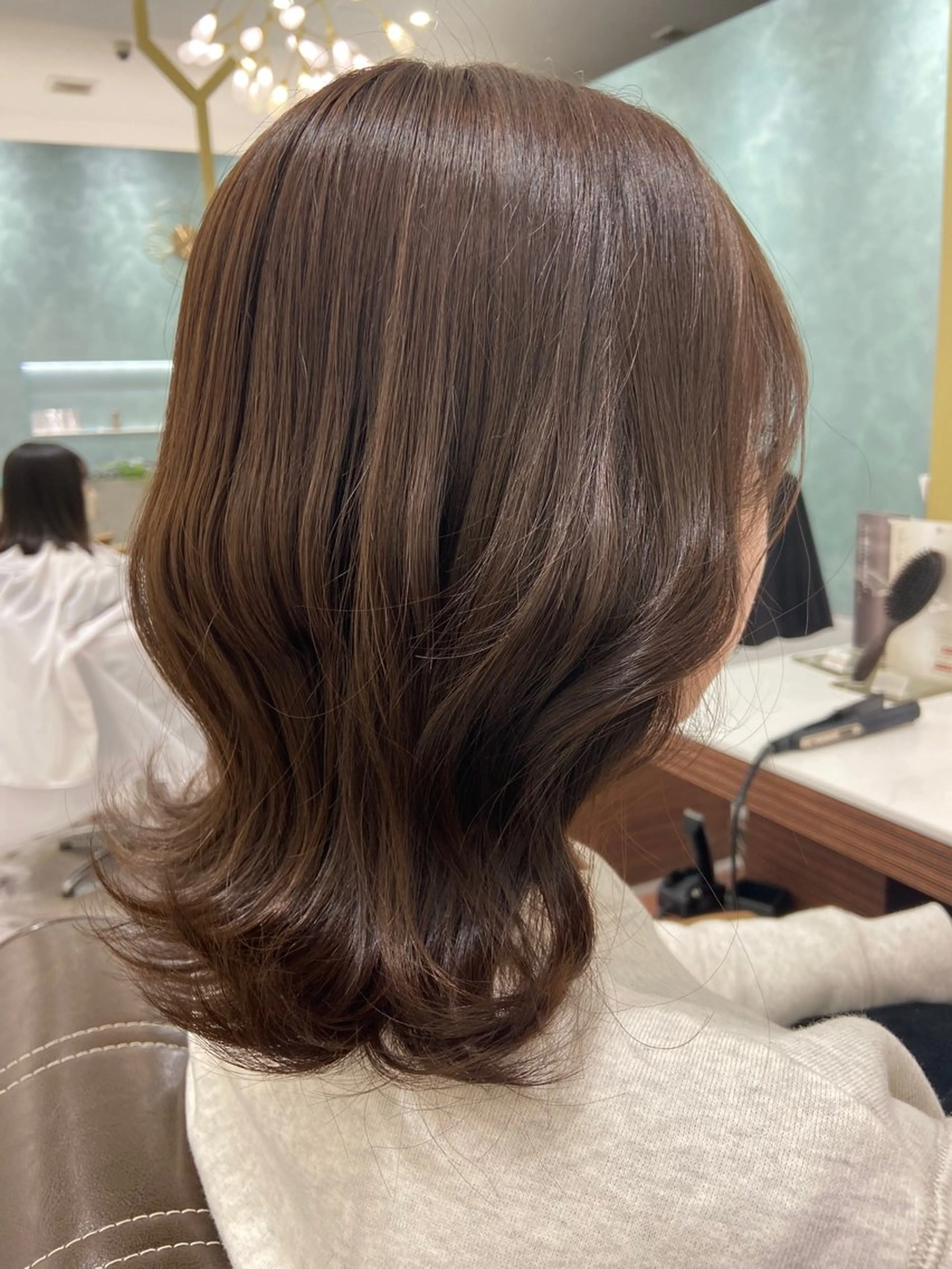 ミディアム カラー ブラウンカラー ナチュラルブラウン 韓国風ヘア 【ブリーチモデル 募集】スギタクのヘアスタイル