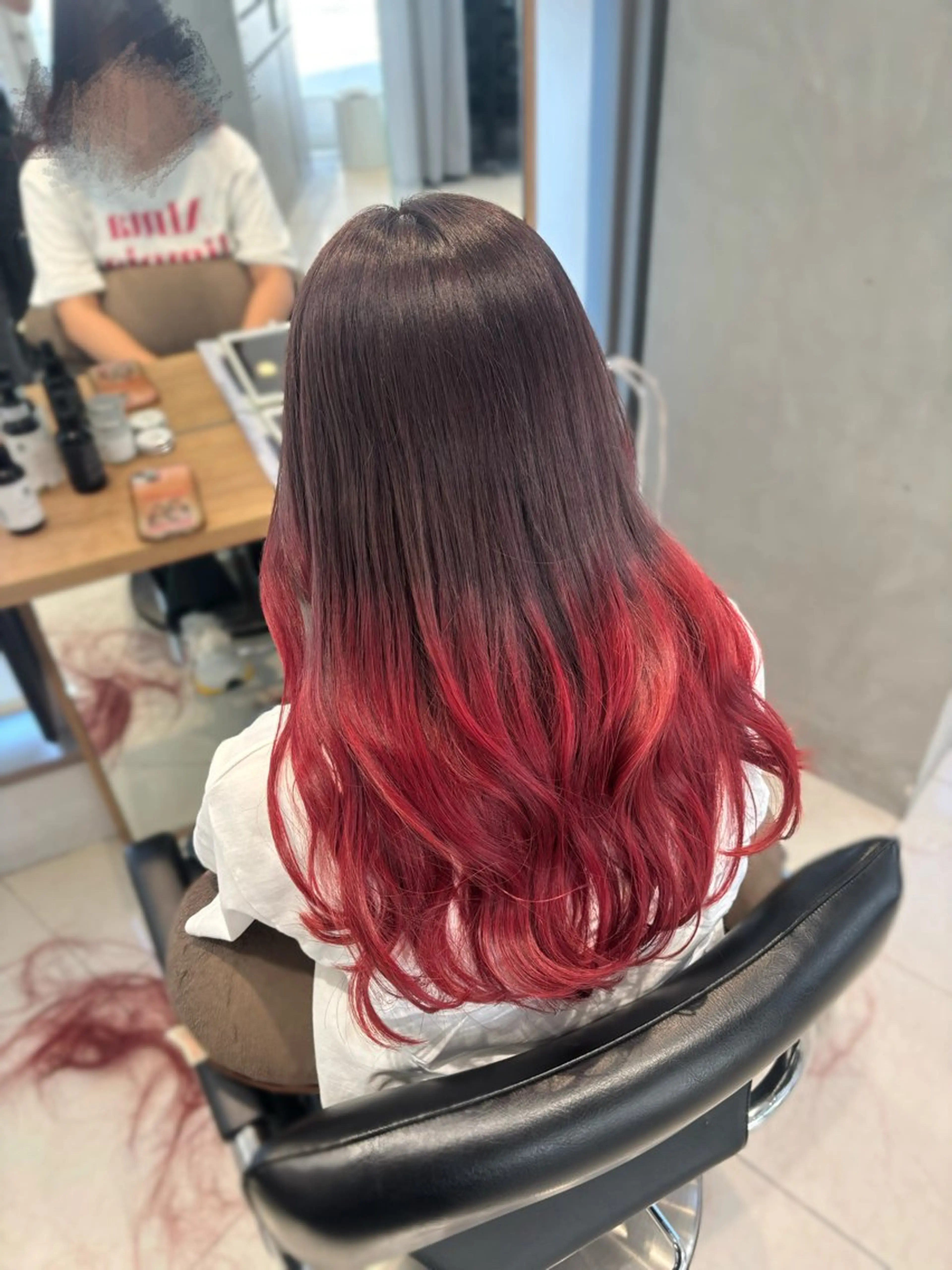 ロング カラー ヘアカラー トリートメント 表参道/ハイトーン /yuiのヘアスタイル