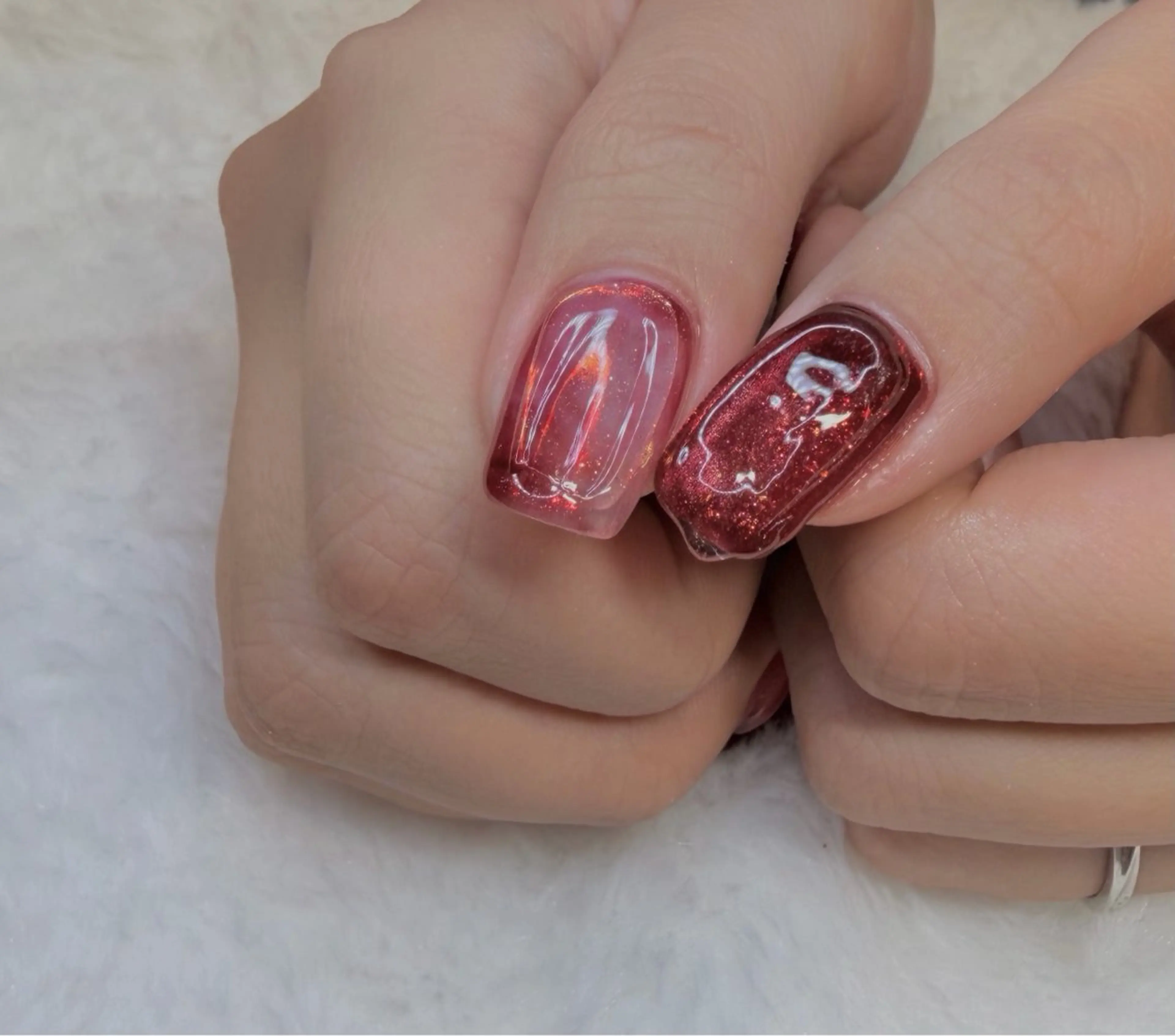 ネイル ハンドネイル Spiky とうげ ふうかのネイルデザイン