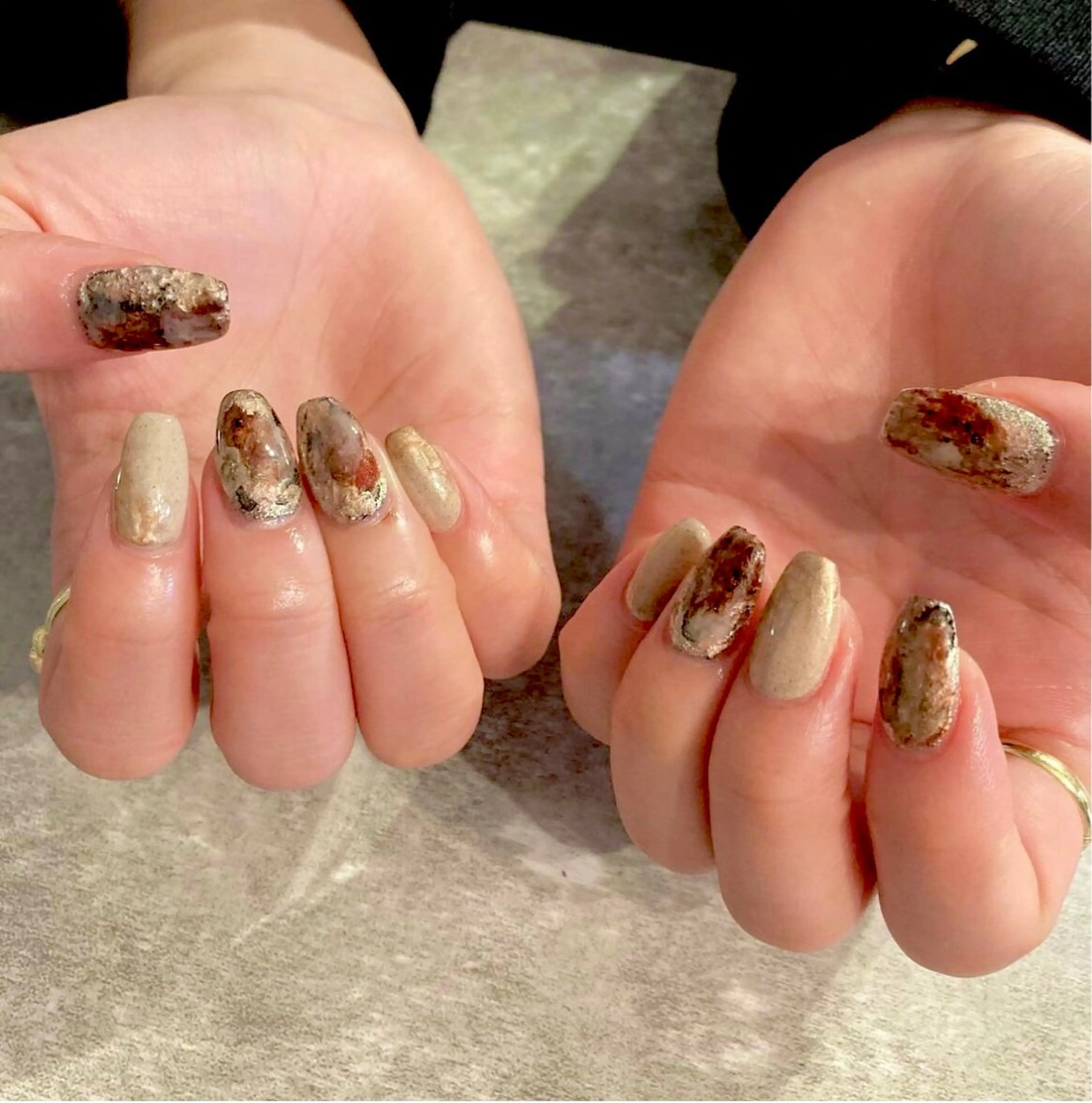 ネイル アートネイル ジェルネイル マグネットネイル ニュアンスネイル パラジェル NAIL'S MODAのネイルデザイン